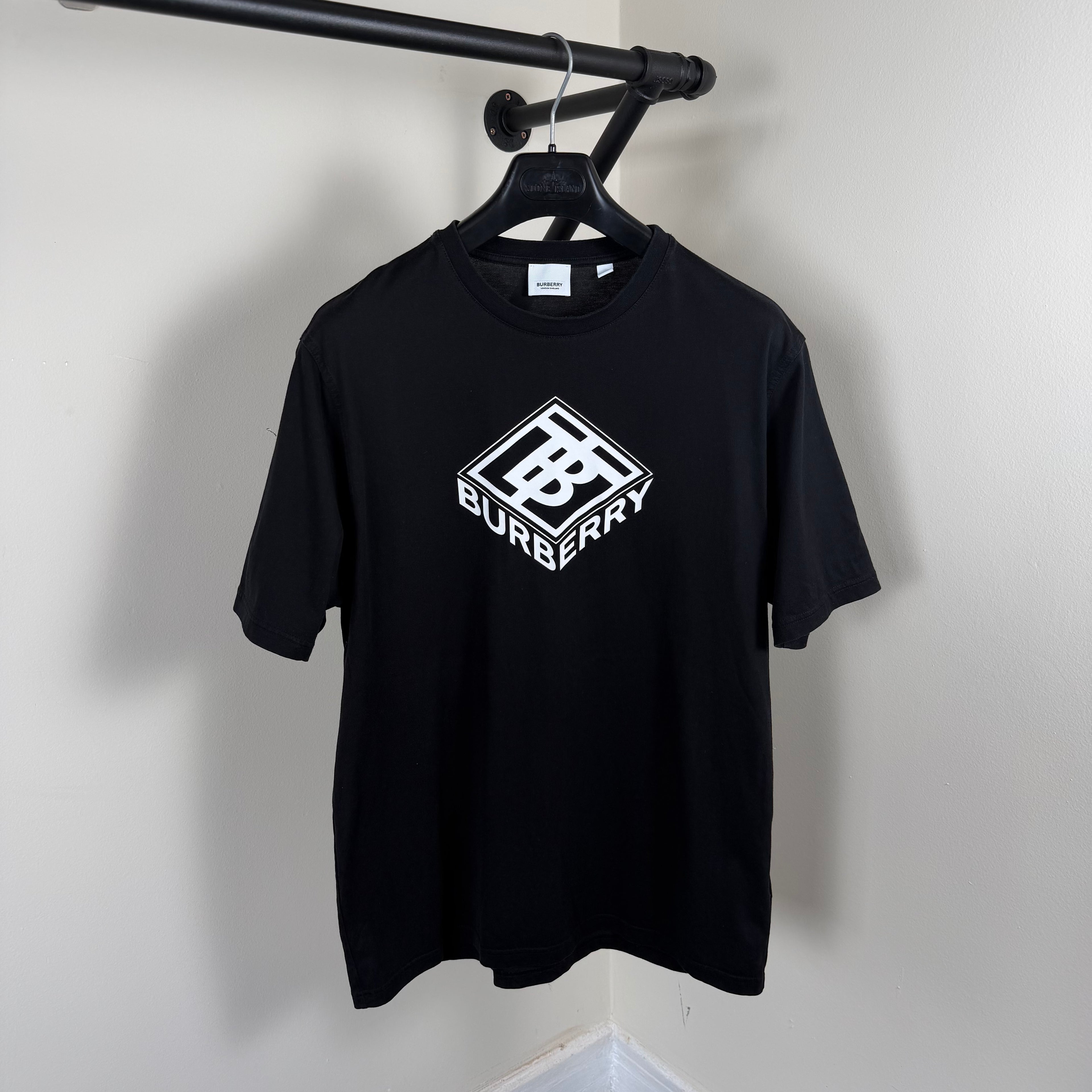 Burberry Box Logo Print T-Shirt Black 21’’