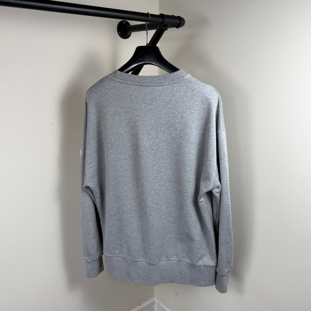Moncler Graphic Swirl Grey Crewneck - XL 22’’