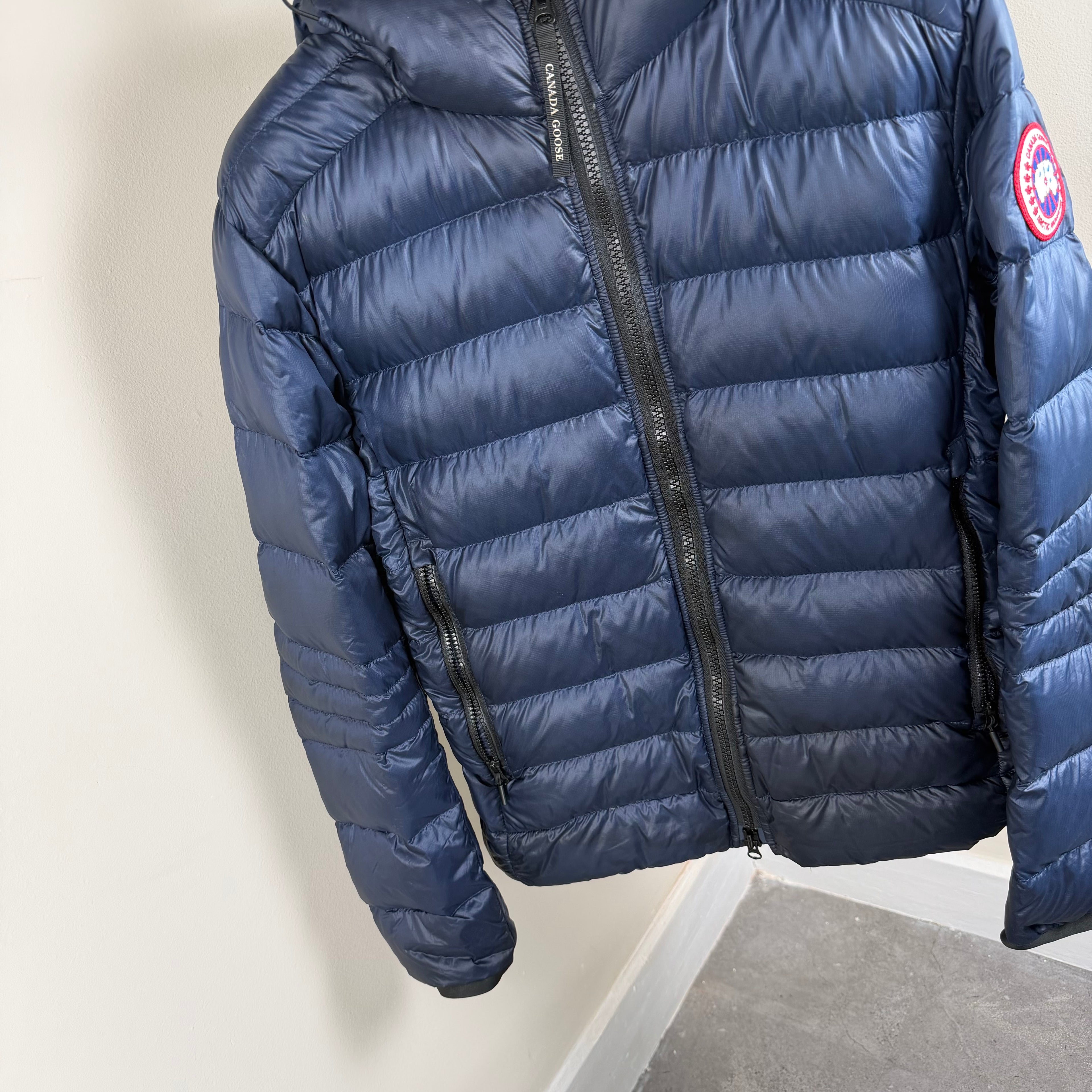 Canada Goose Navy Crofton Puffer Jacket - Medium 21’’