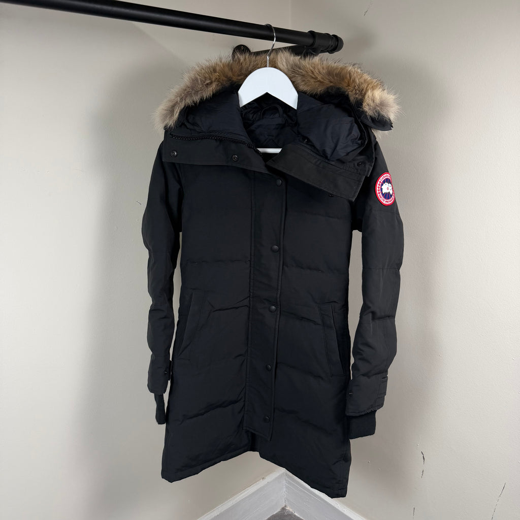 Canada Goose Black Shelbourne Parka Women’s - XS Fusion (6UK 18’’)