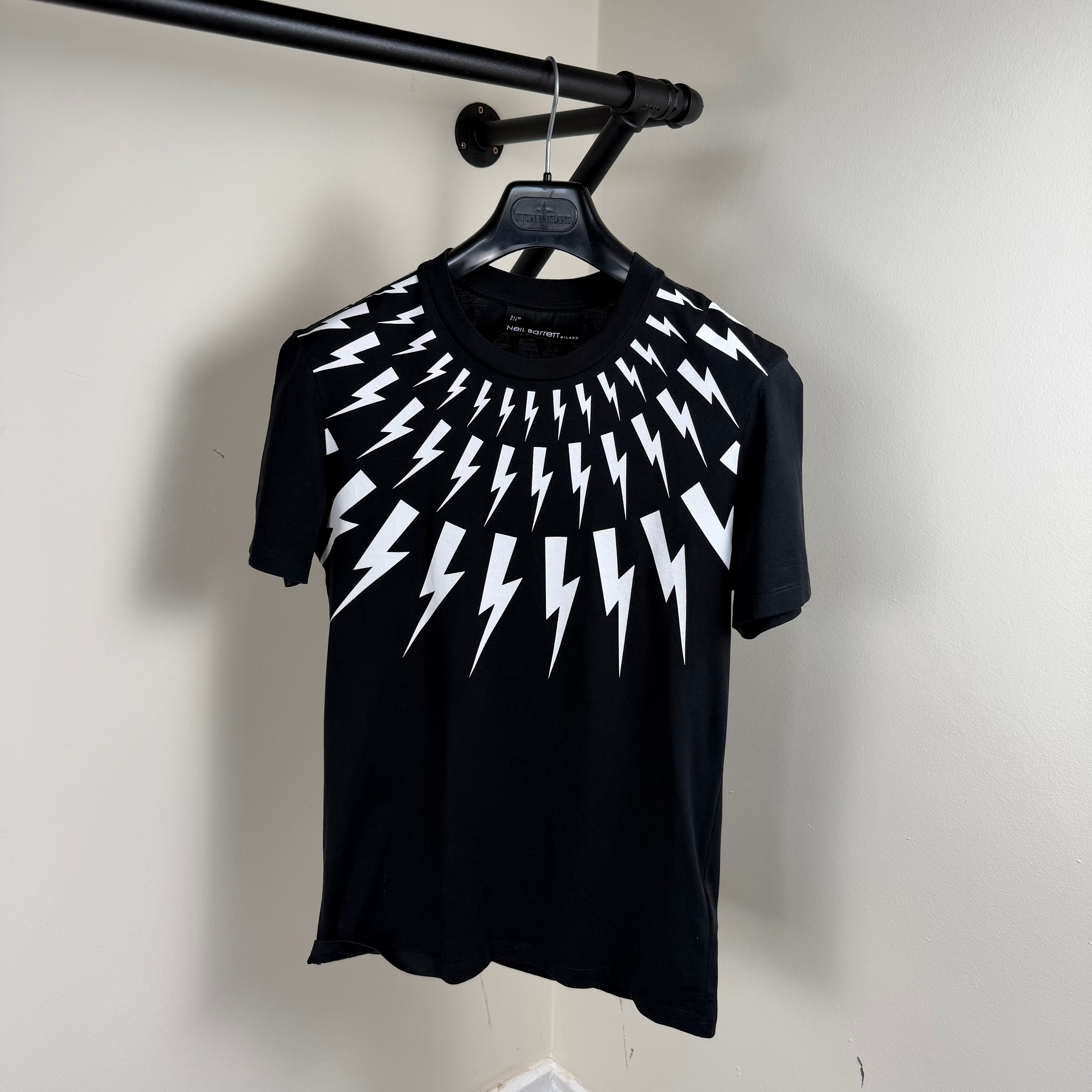 Neil Barrett Lightning Bolt T-Shirt - XS 18’’