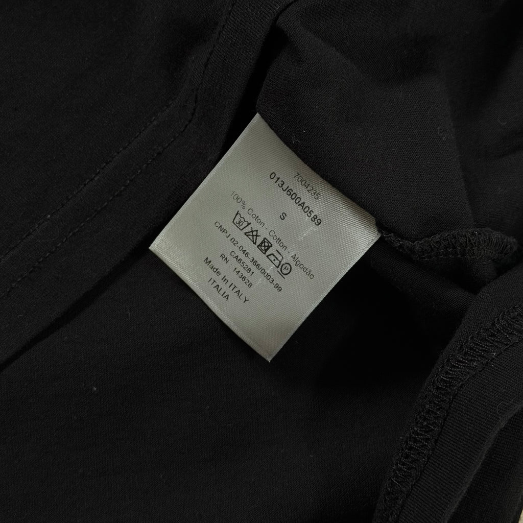 Dior CD Black T-Shirt - Small 18.5’’