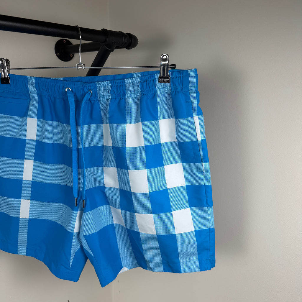Burberry Baby Blue Swimming Shorts - XL