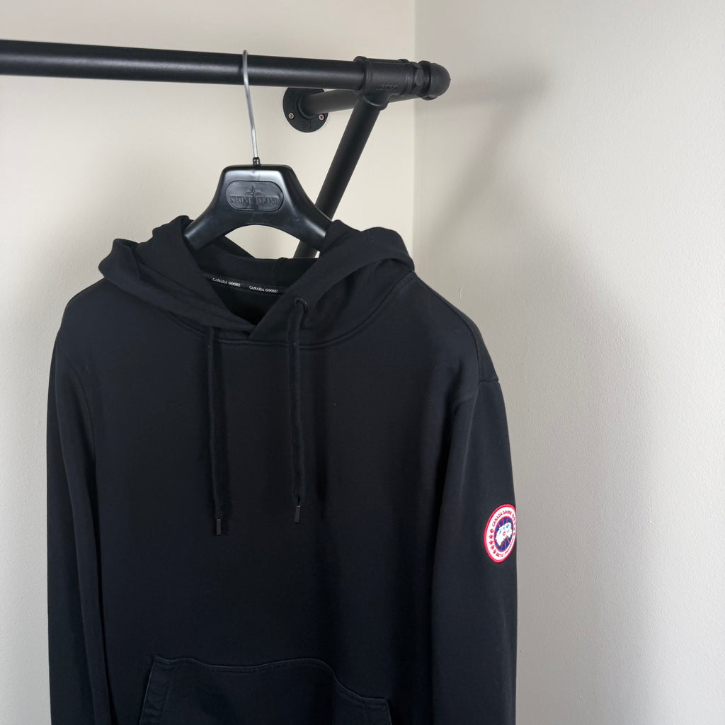 Canada Goose Black Hoodie - Large 23.5’’