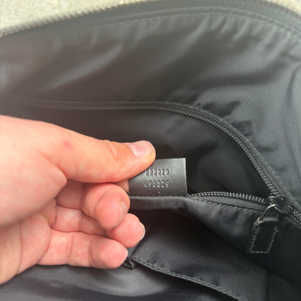 Gucci GG Grey Messenger Bag - Larger Model