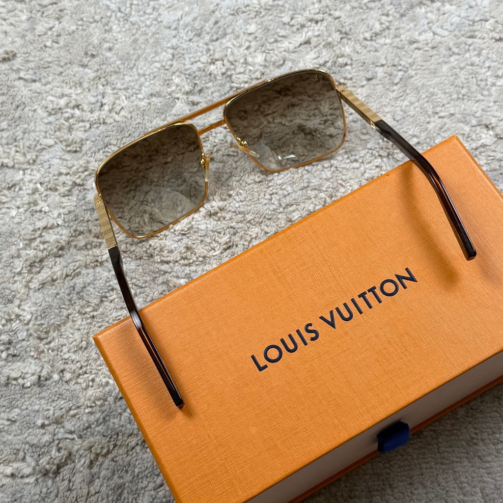 Louis Vuitton Gold Attitude Sunglasses