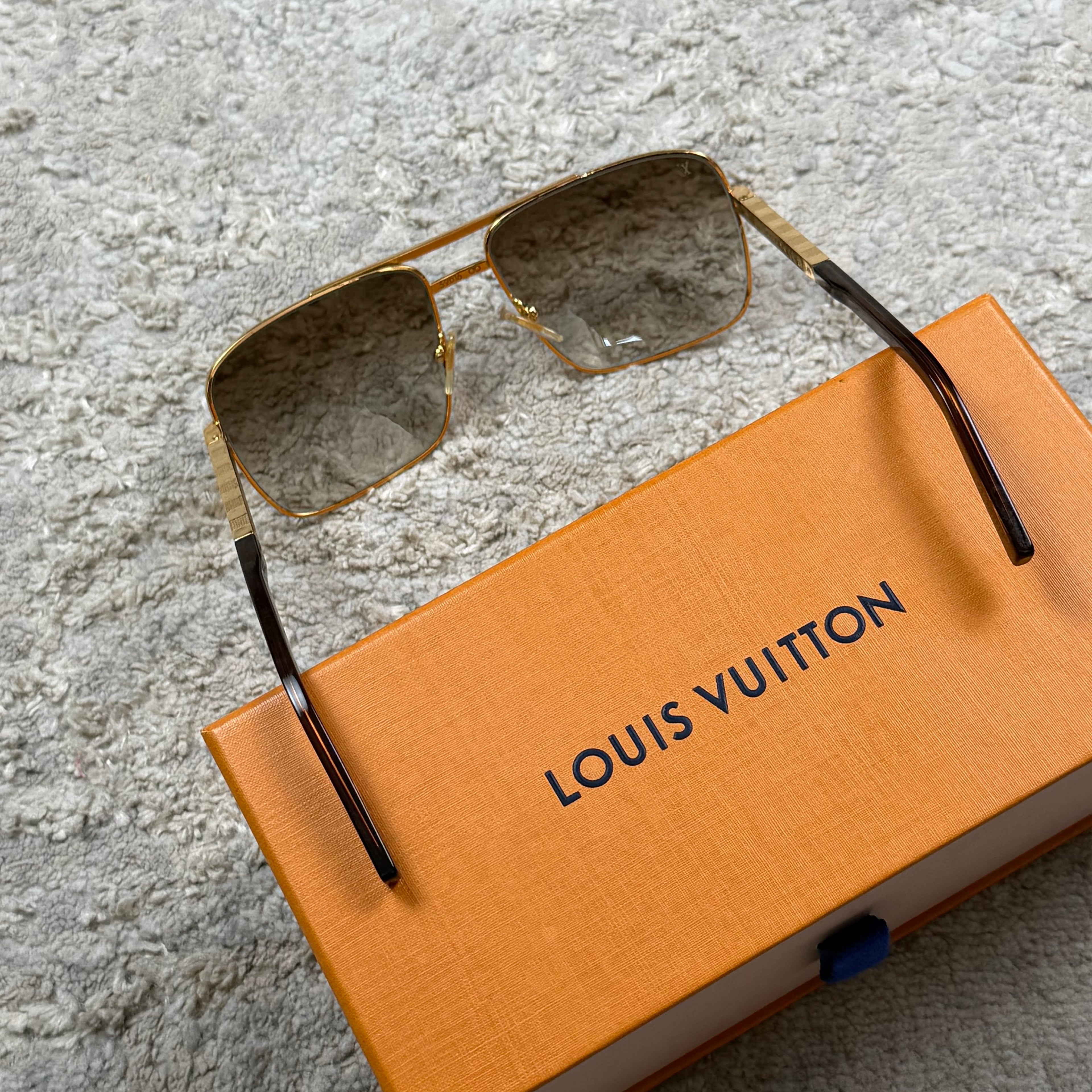 Louis Vuitton Gold Attitude Sunglasses
