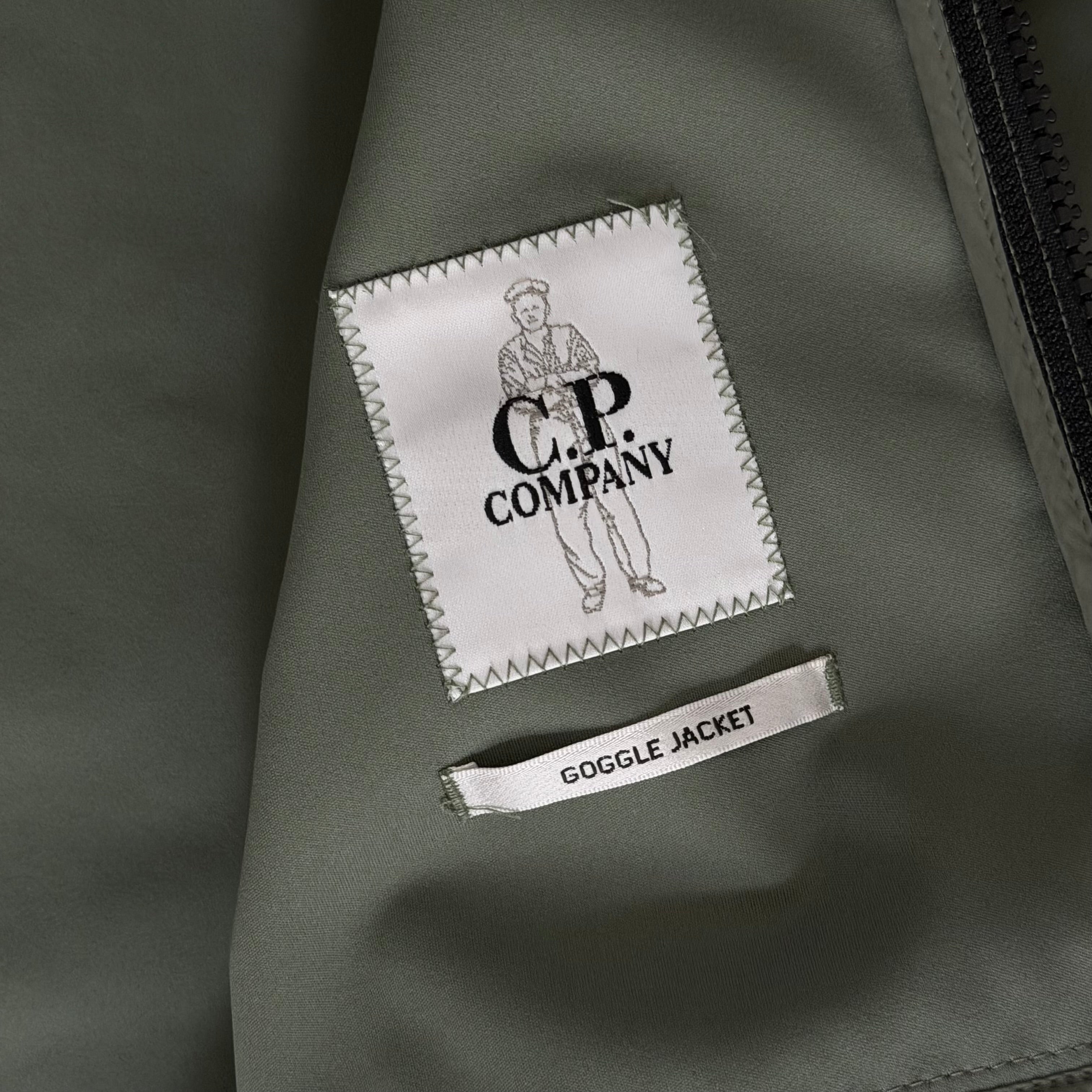 C.P Company Goggle Sage Green Softshell-R - Medium 22’’