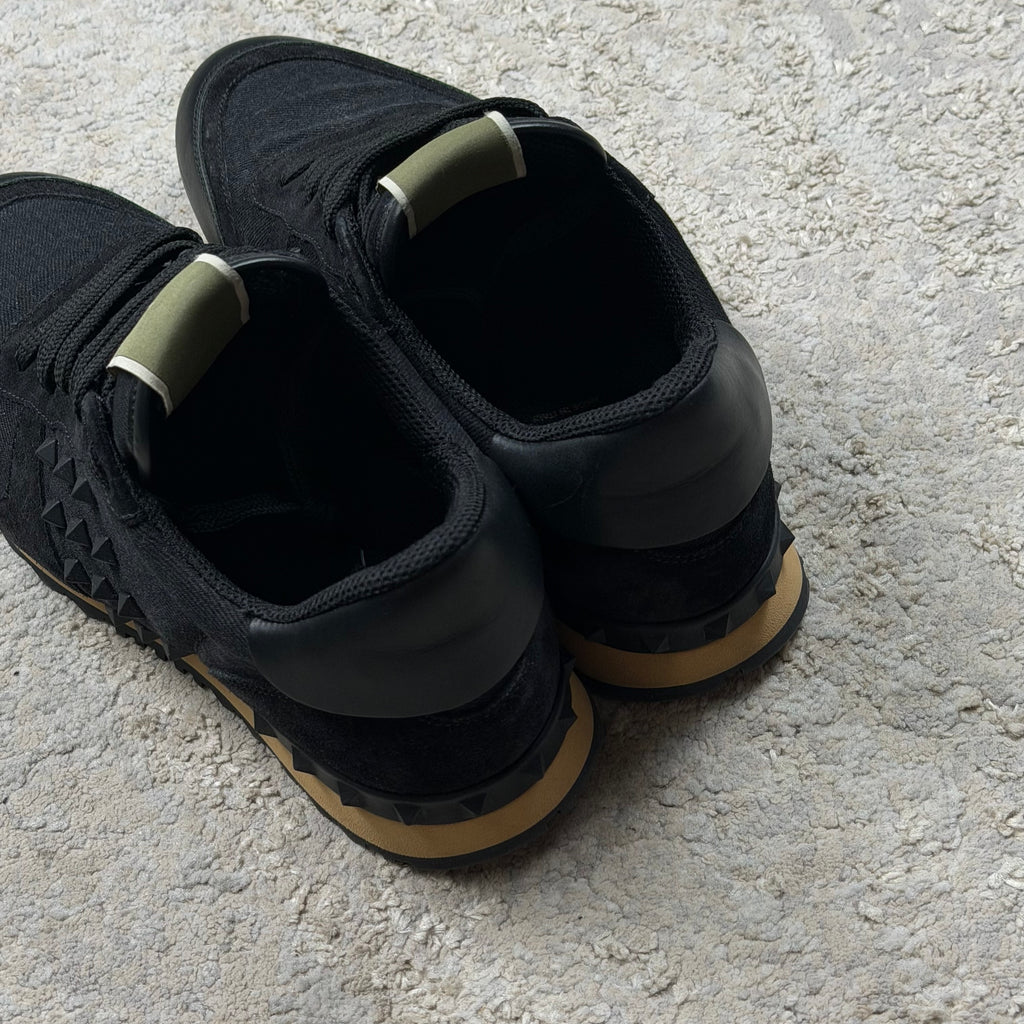 Valentino Garavani RockStud Black Trainer’s - 8UK