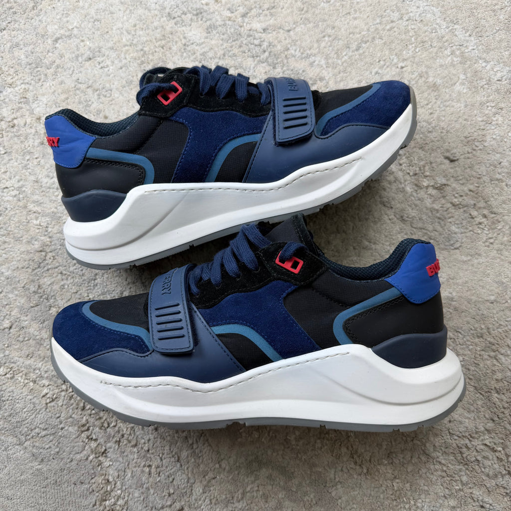 Burberry Blue Ramsey Trainer’s - 9.5UK