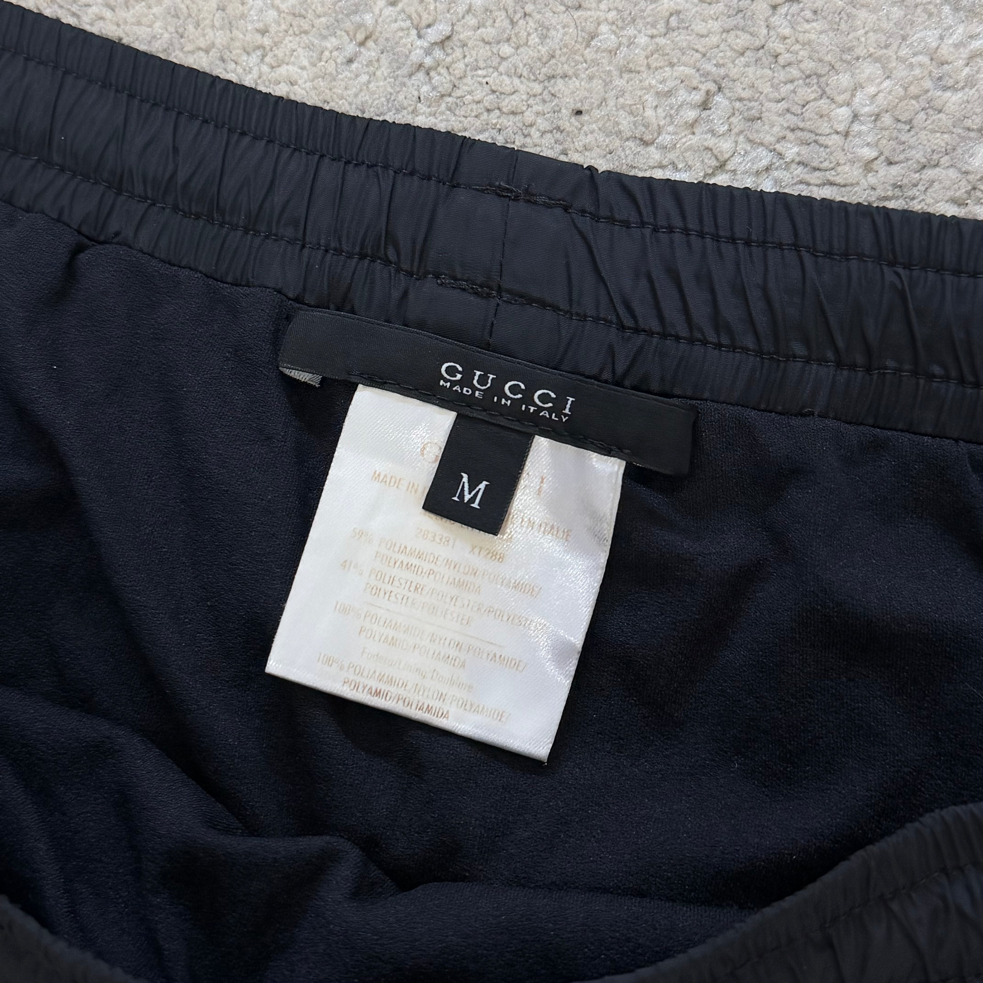 Gucci Monogram Biege Swimming Shorts - Medium
