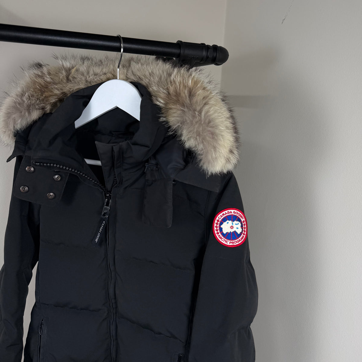 Canada Goose Women’s Chelsea Parka Black - XS (Fit 6/8 18’’)