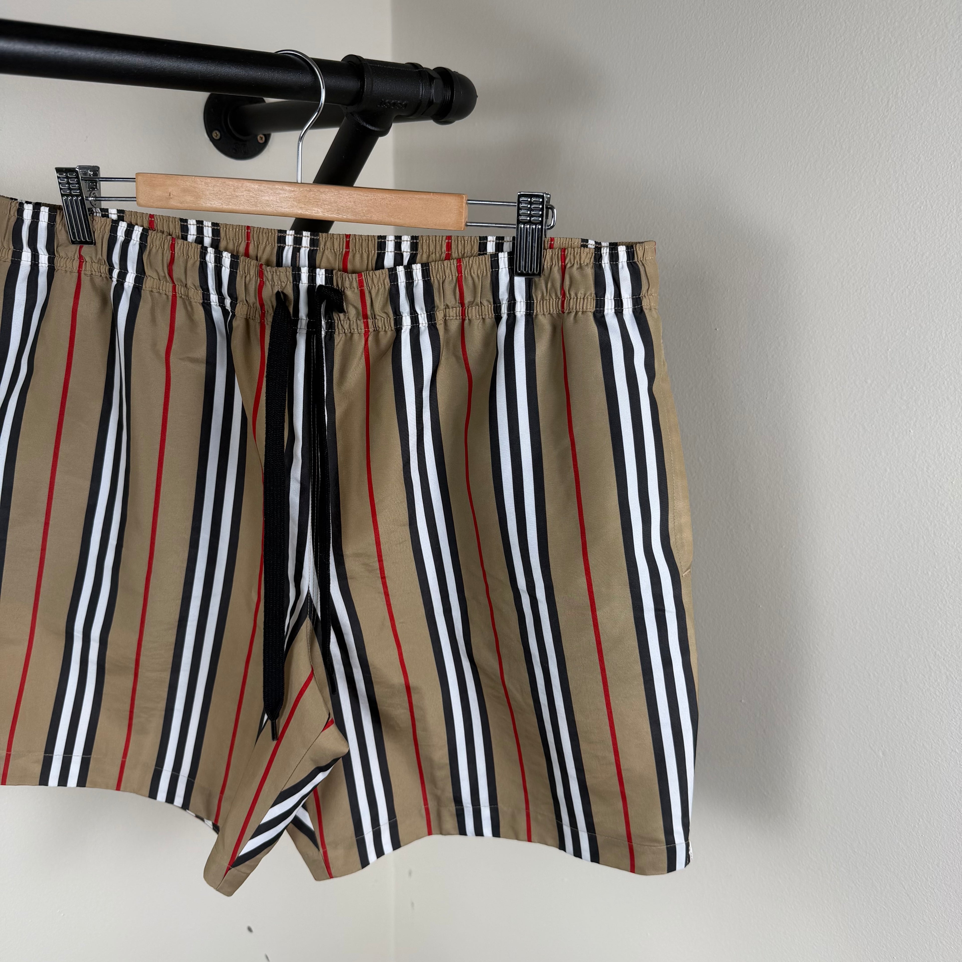 Burberry Stripe Swimming Shorts - Large
