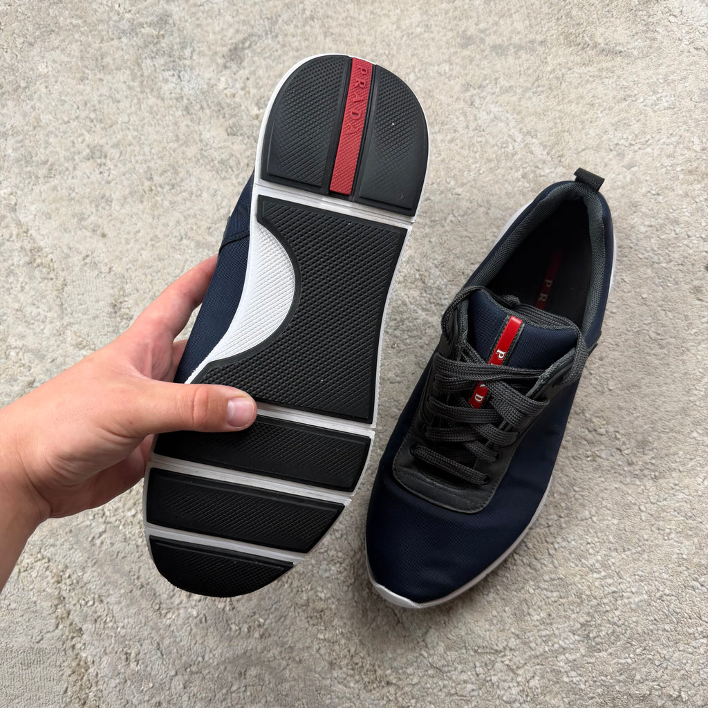 Prada Linea Rossa Trainer’s Navy - 9UK
