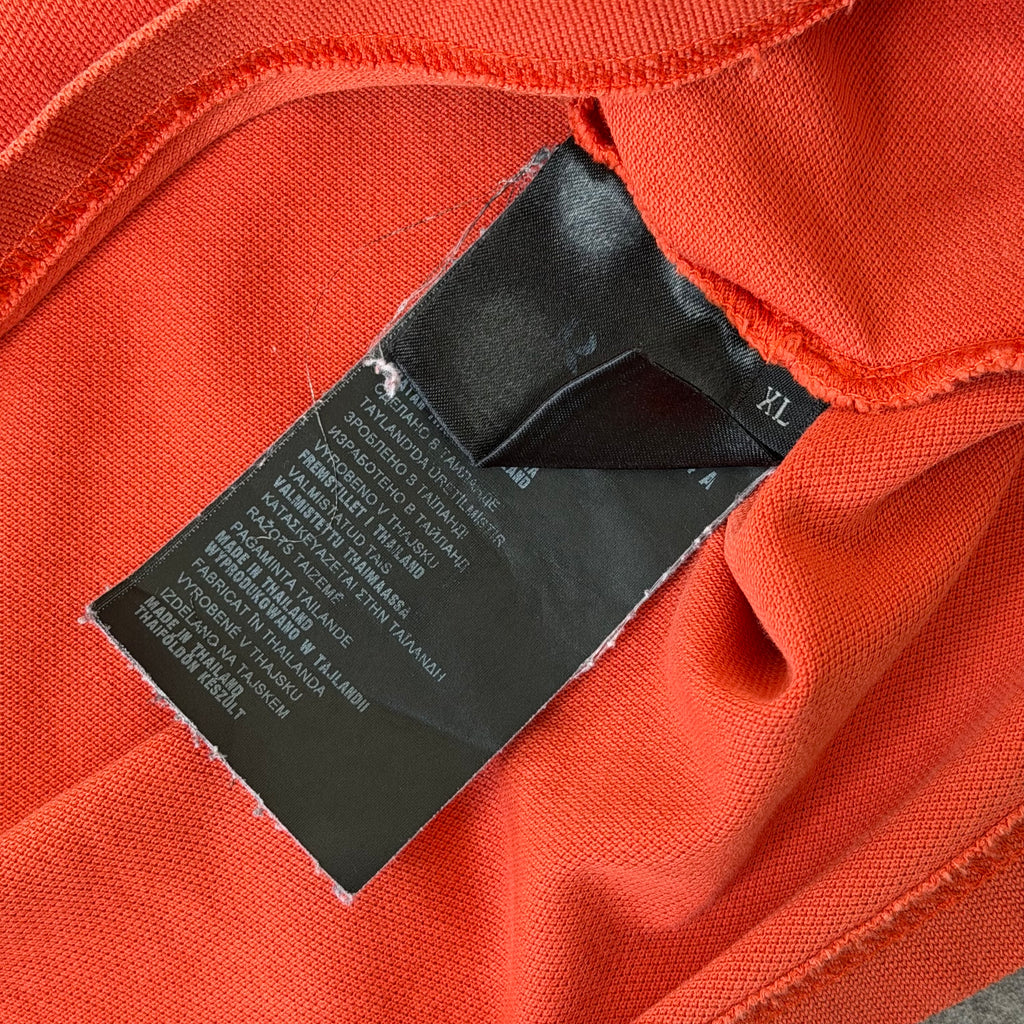 Prada Orange Short Sleeve Polo Shirt - Large 20.5’’