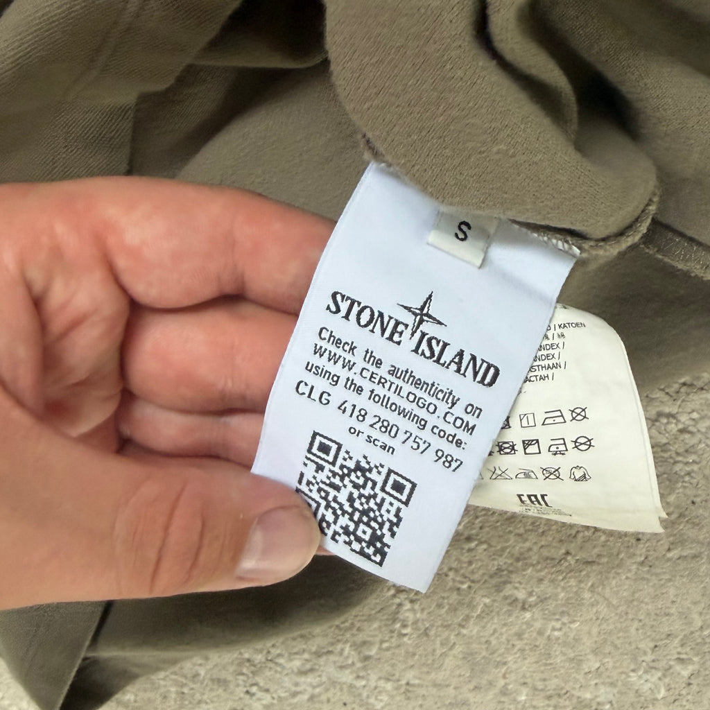 Stone Island Compass Polo Shirt - Small 17.5’’