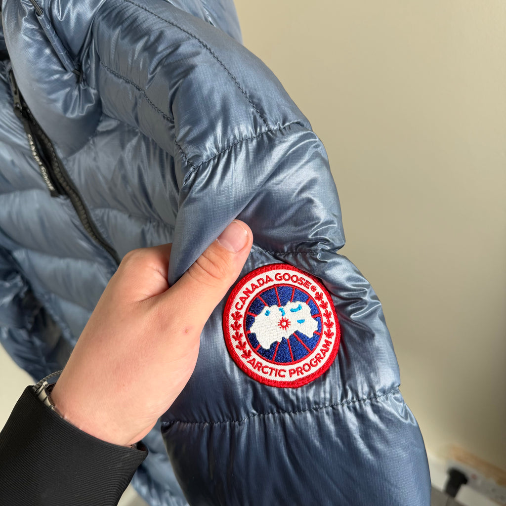 Canada Goose Crofton Blue Puffer Jacket - Large 22’’