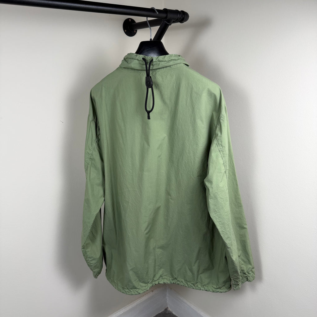 Stone Island 1/4 Zip Green Smock - 3XL 28’’