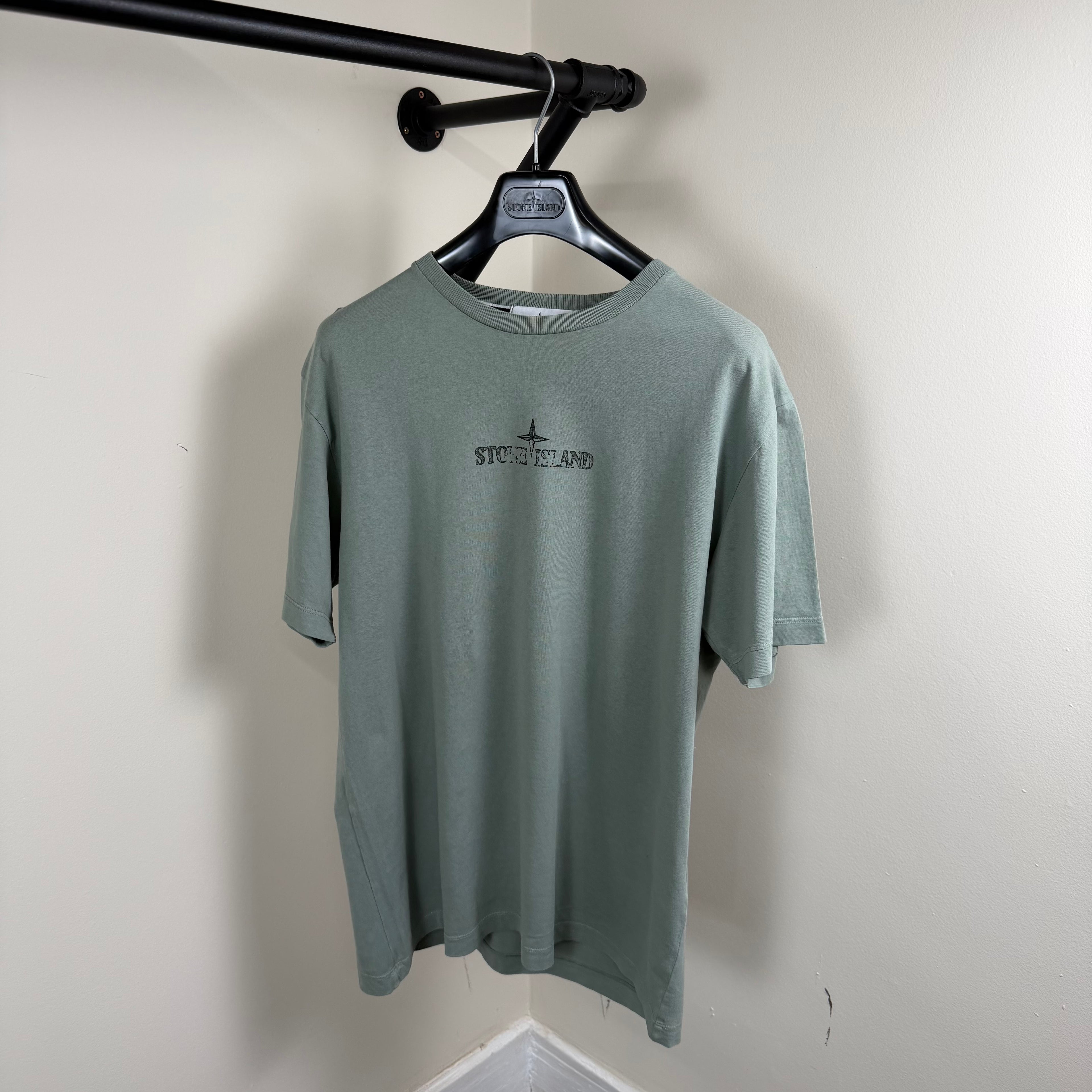 Stone Island Green Graphic T-Shirt - XL Slim 22’’