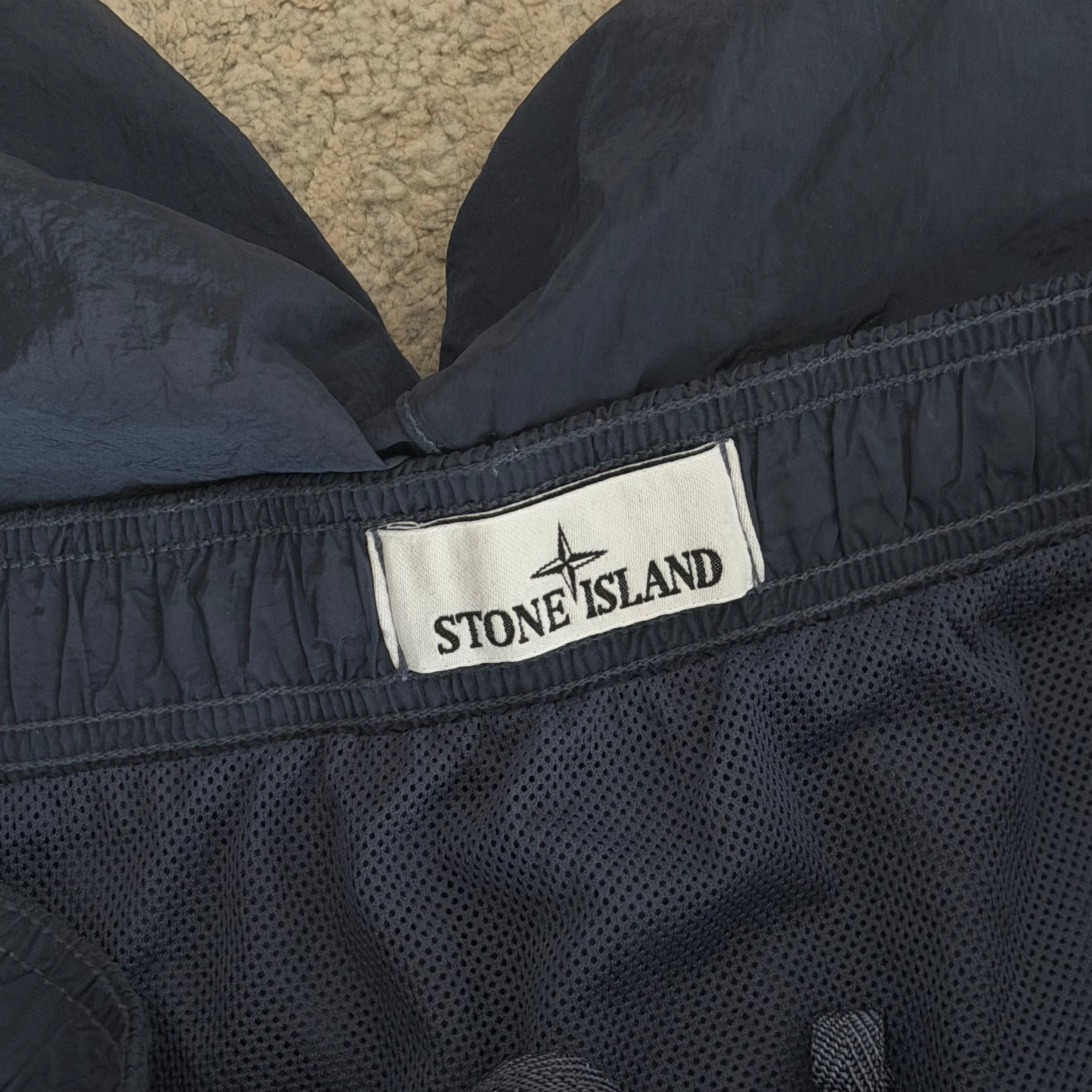 Stone Island Nylon Compass Swimming Shorts - Large