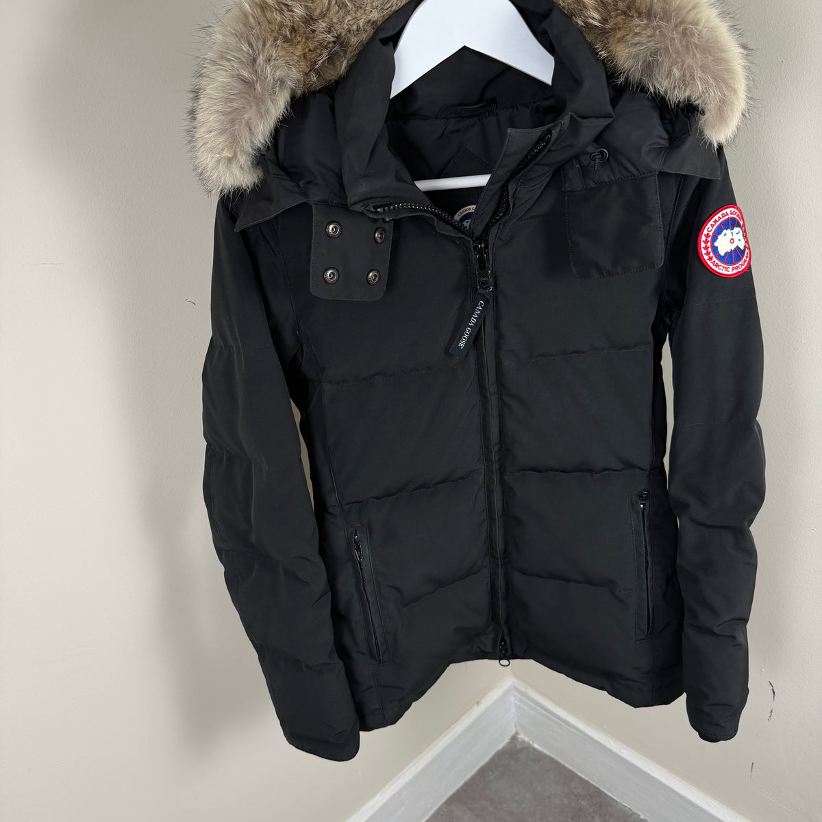 Canada Goose Women’s Chelsea Parka Black - XS (Fit 6/8 18’’)