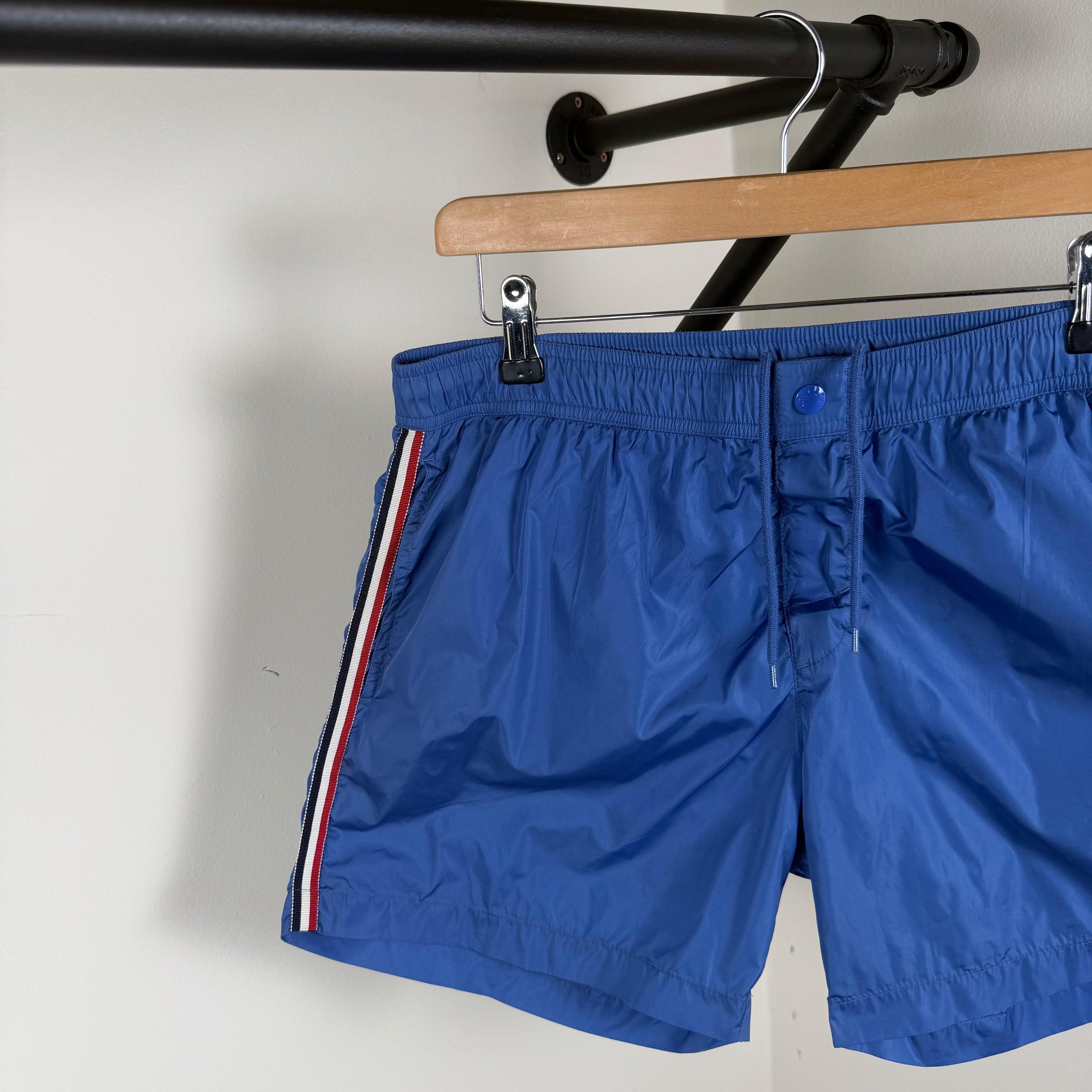 Moncler Blue Swimming Shorts - Large (32w)