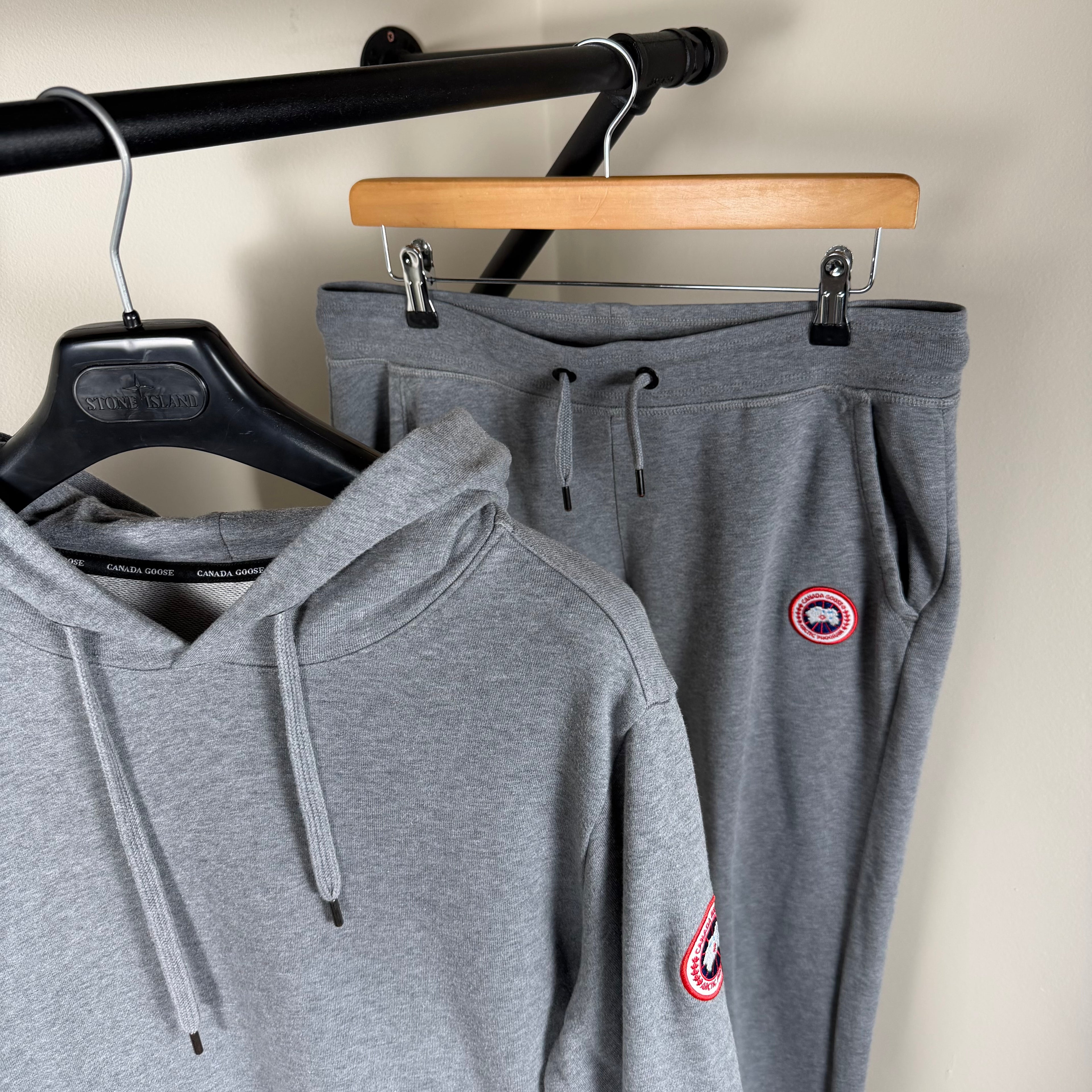 Canada Goose Grey Tracksuit - Medium 21.5’’ & 32W
