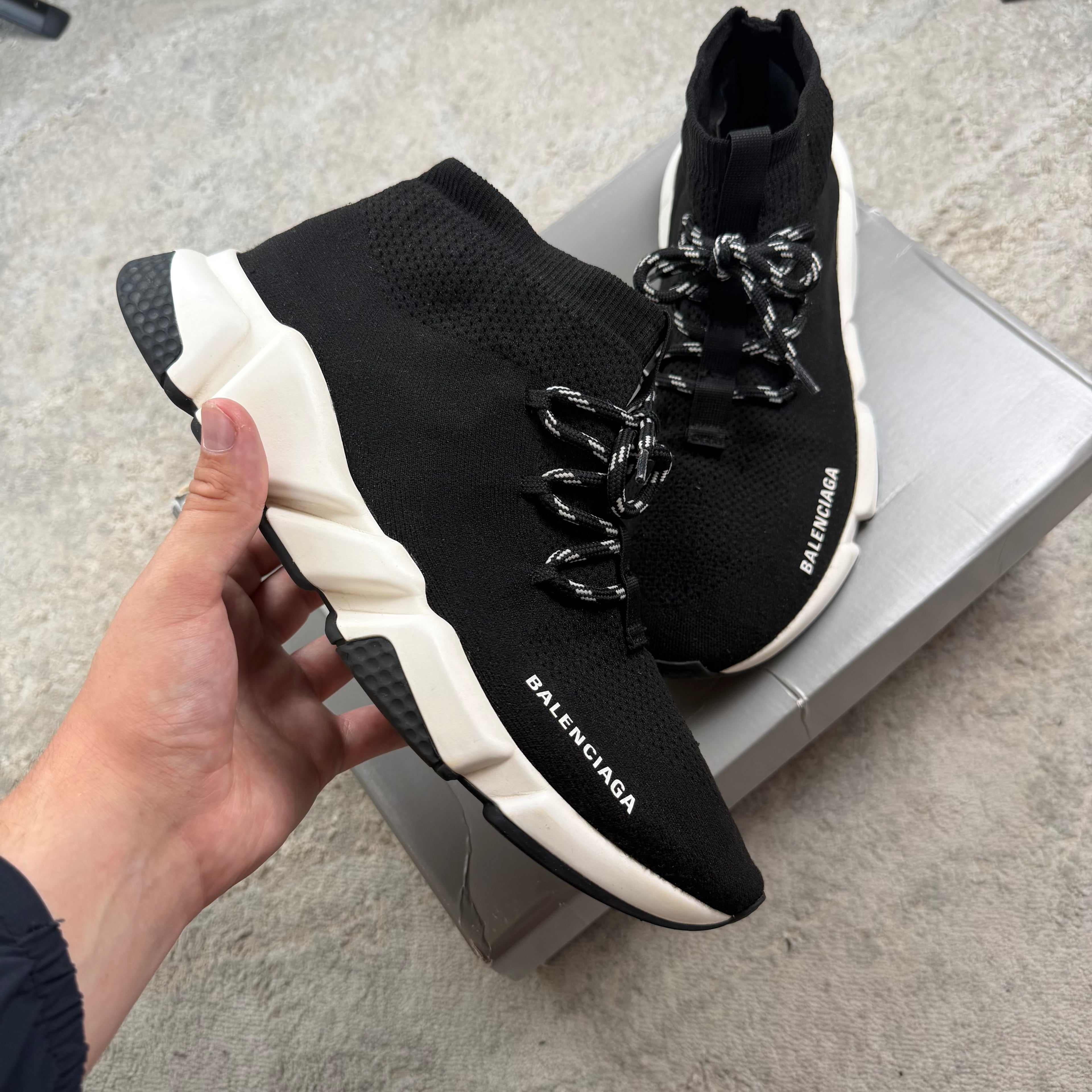 Balenciaga Speed Laced 1.0 Trainer’s - 9UK Fit 10UK