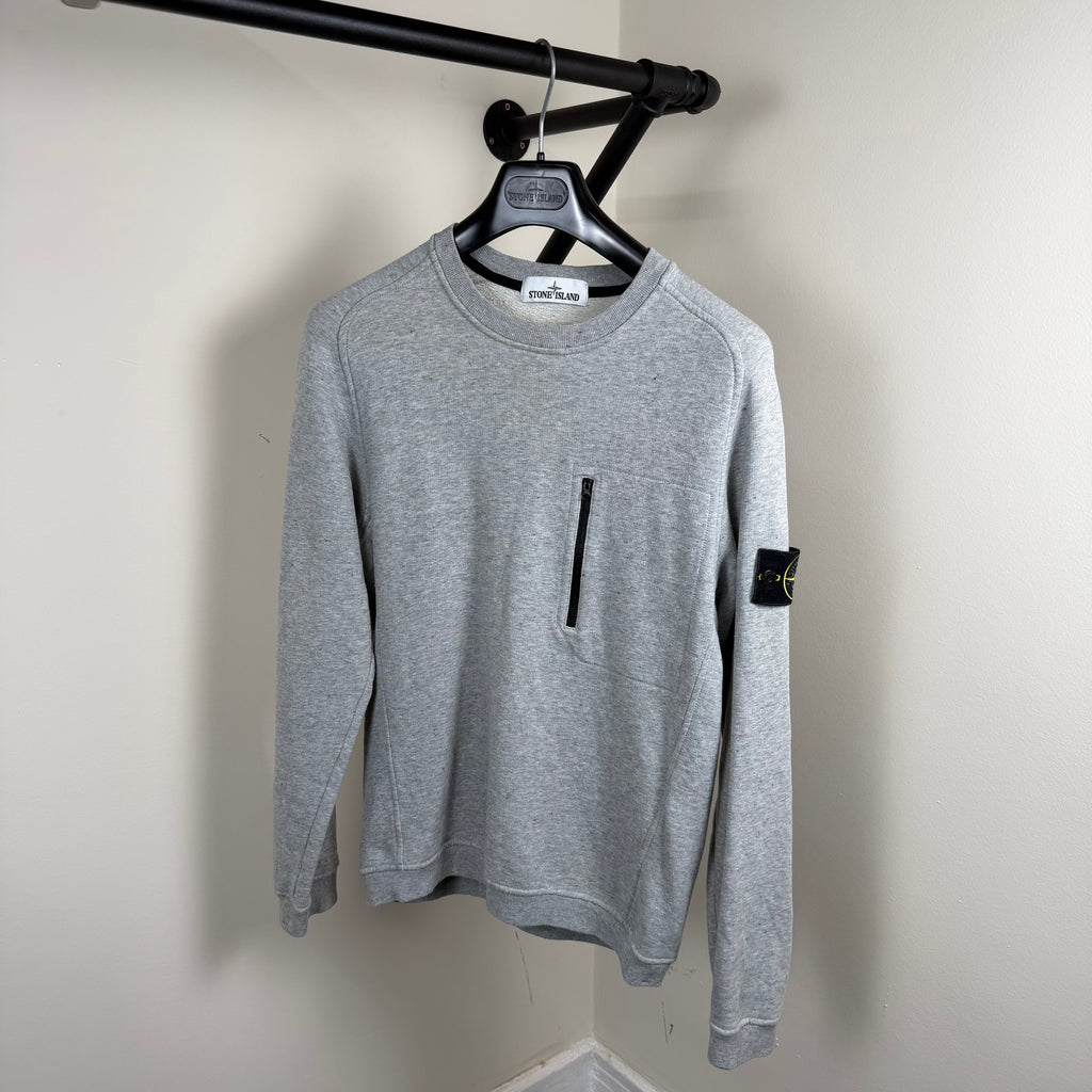 Stone Island Grey Crewneck - Small 19’’