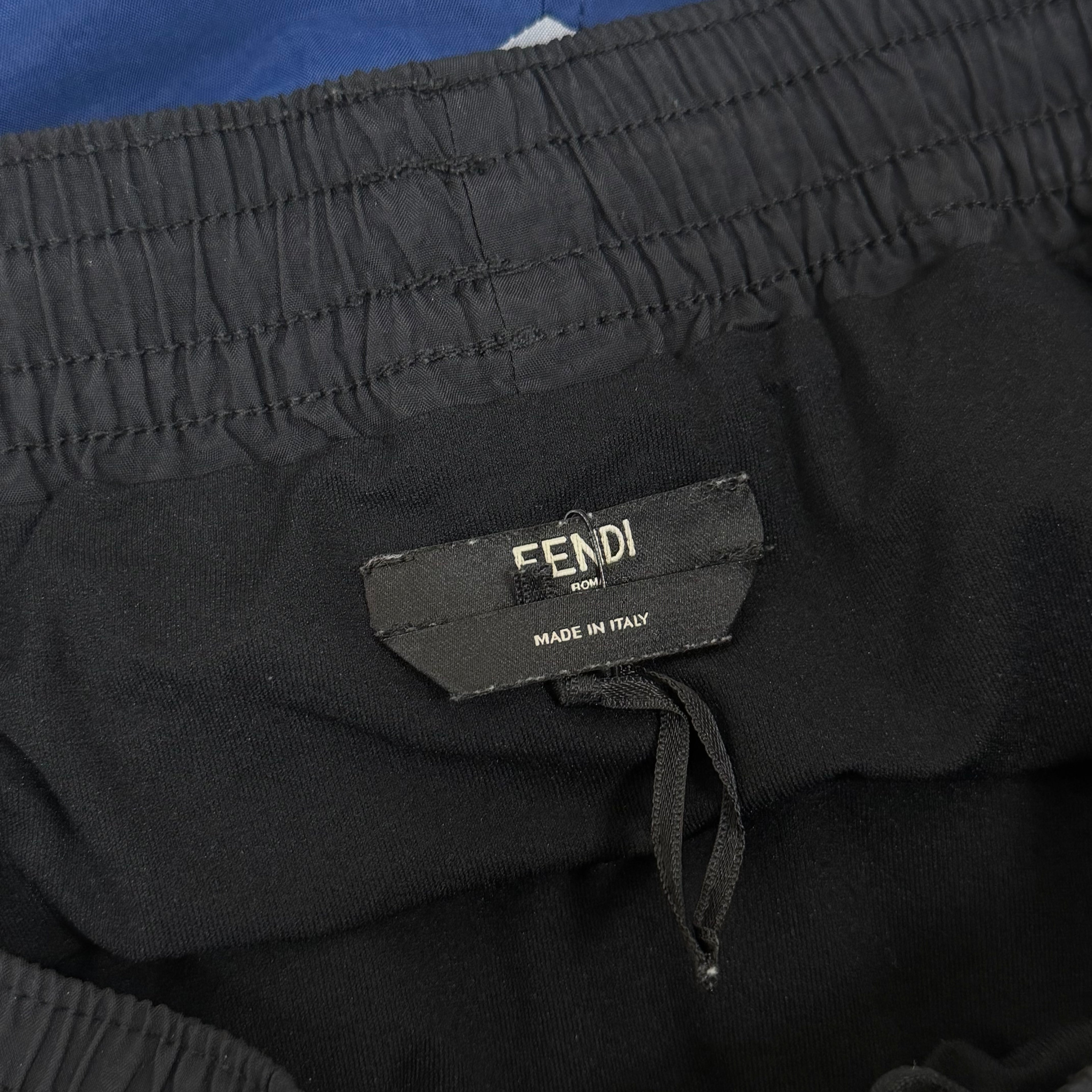 Fendi Bug Eye Blue Swimming Shorts - Small