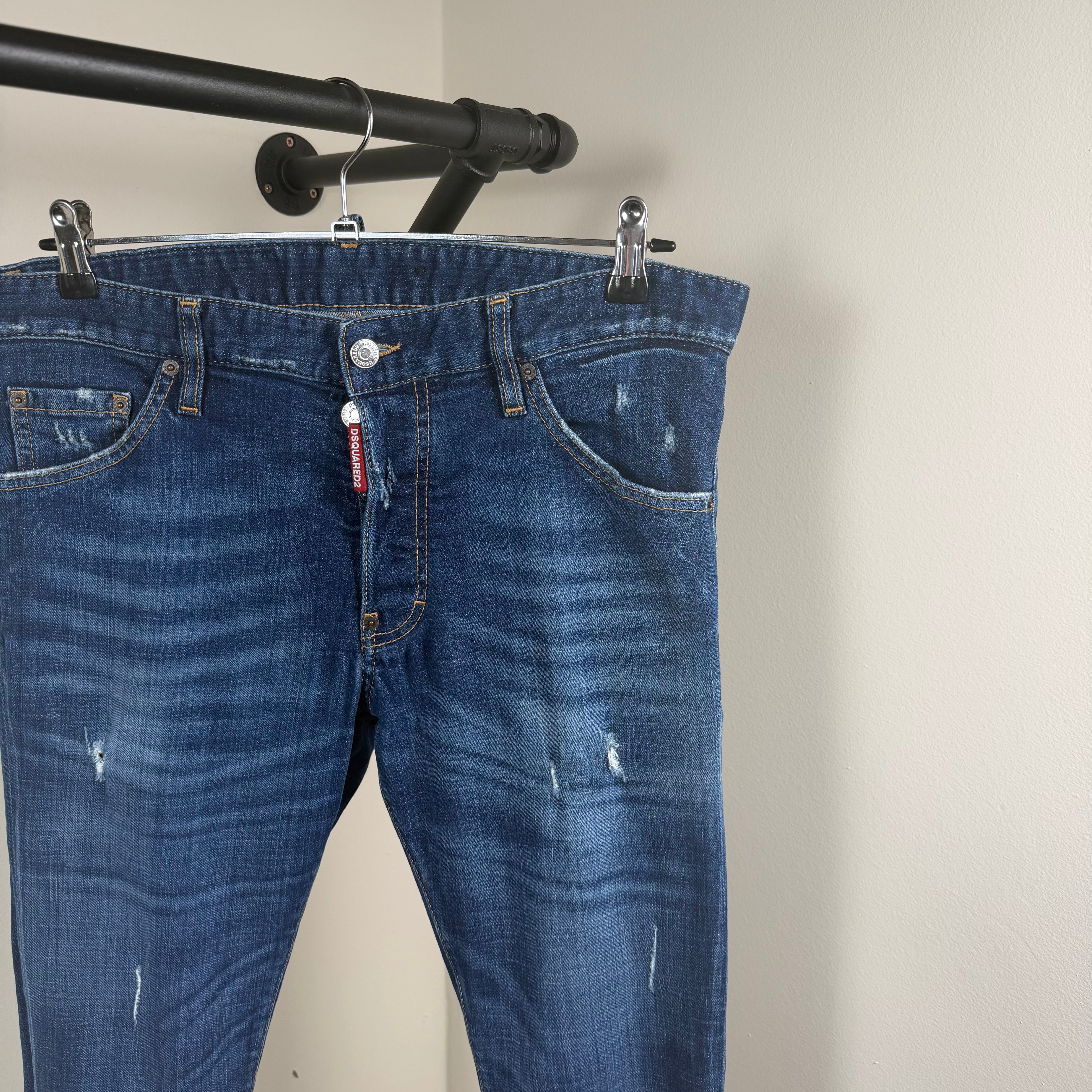 Dsqaured2 Blue Denim Jeans - 34W