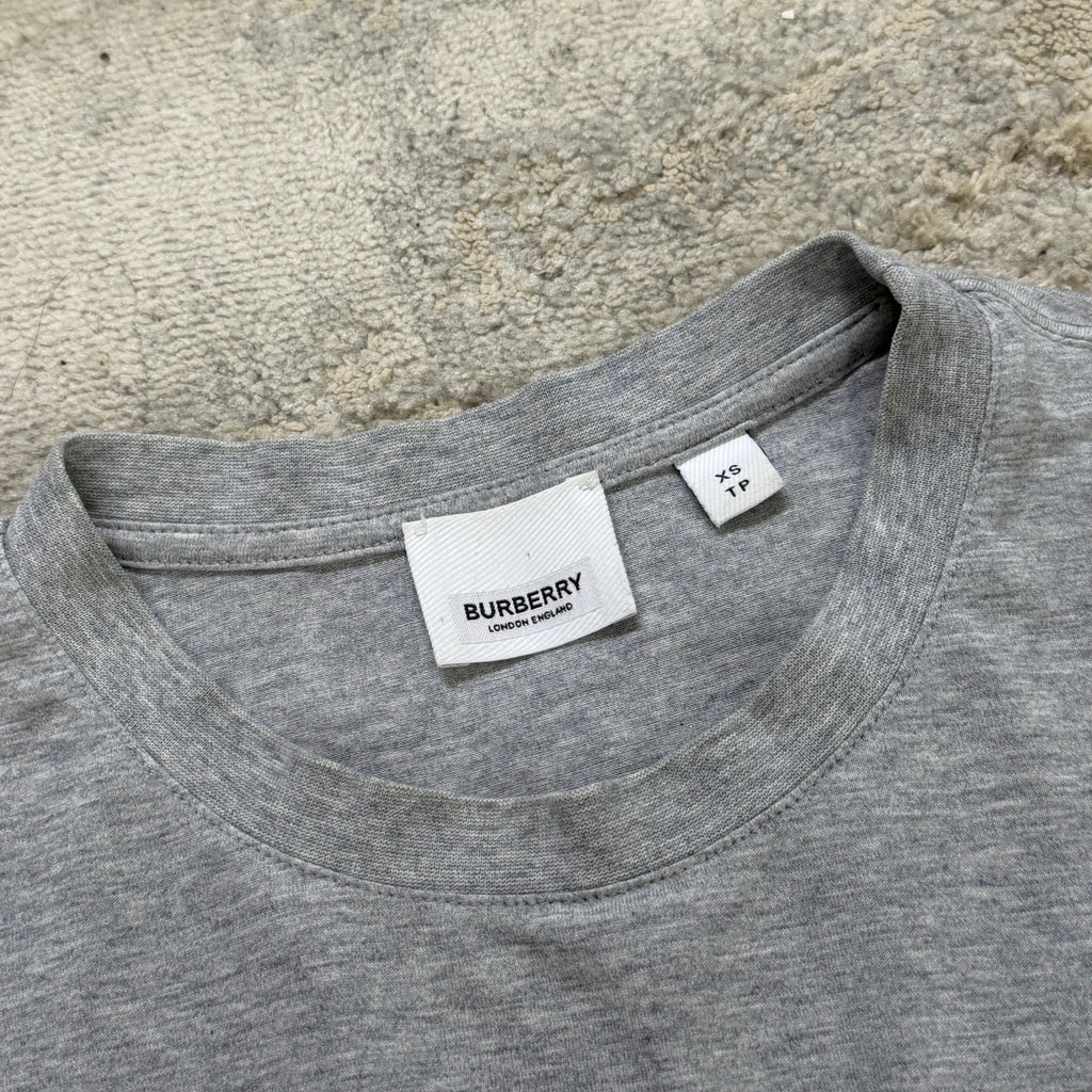 Burberry Grey TB T-Shirt - Small 19’’