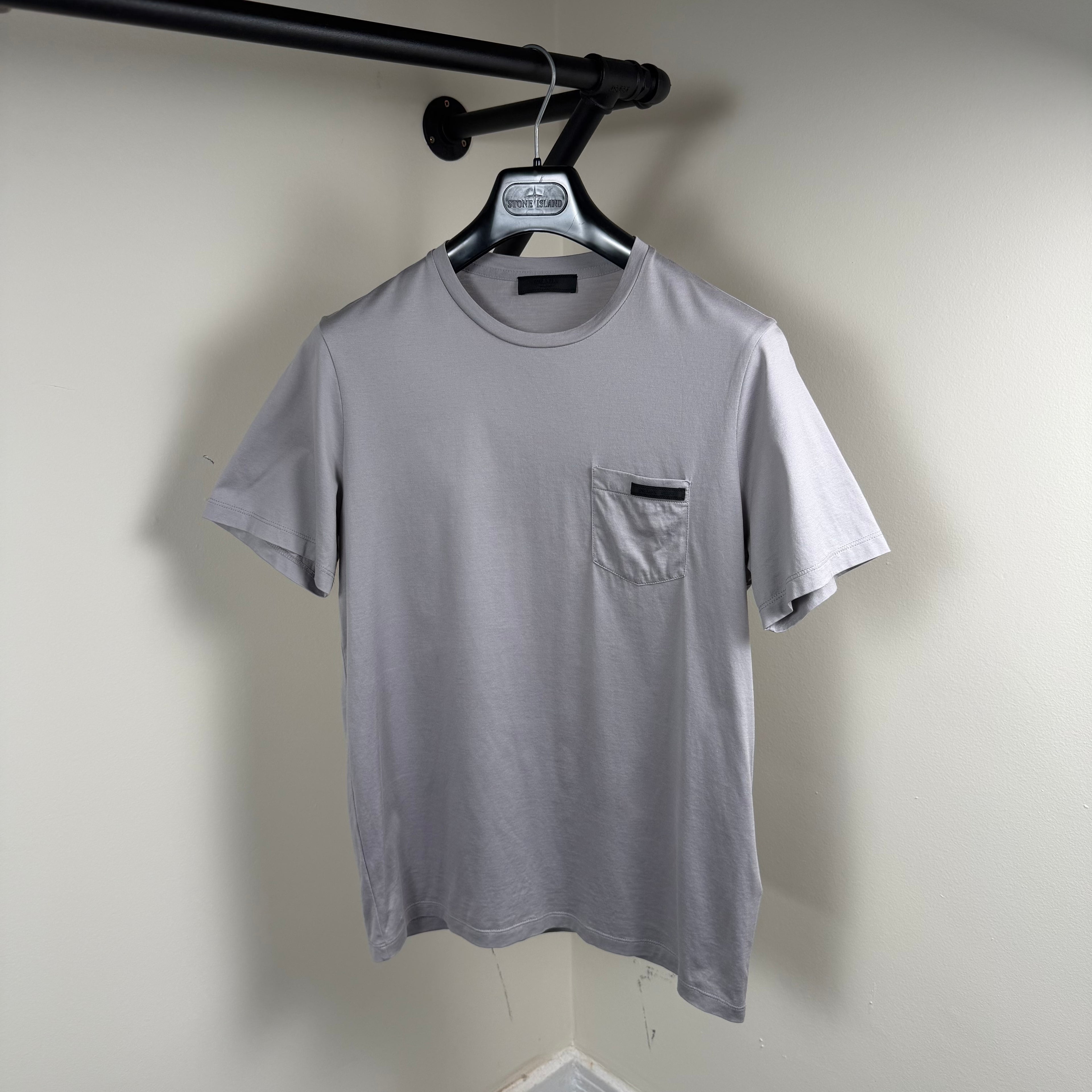 Prada Black Label Grey T-Shirt - Small 19’’