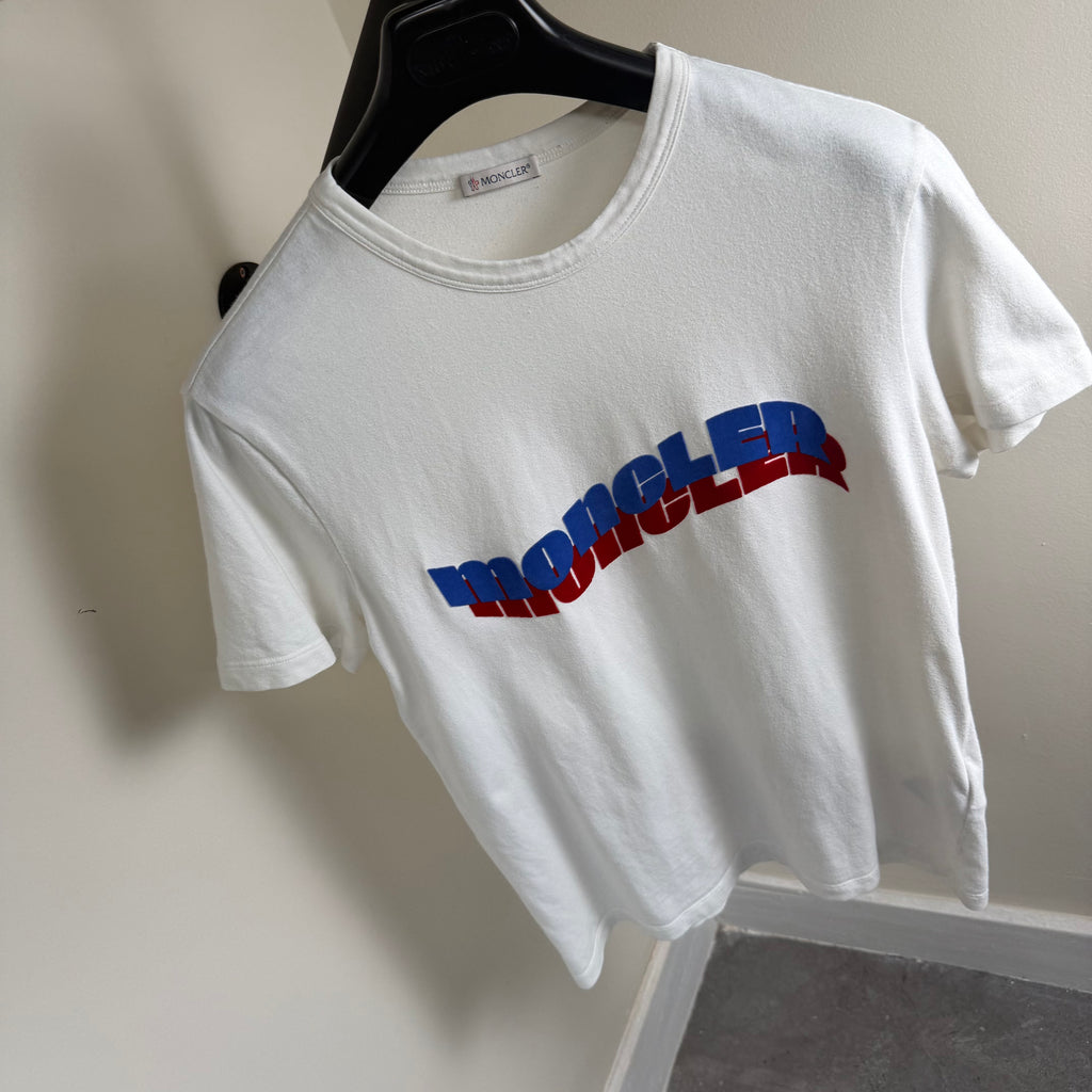 Moncler Graphic White T-Shirt - Small 19’’
