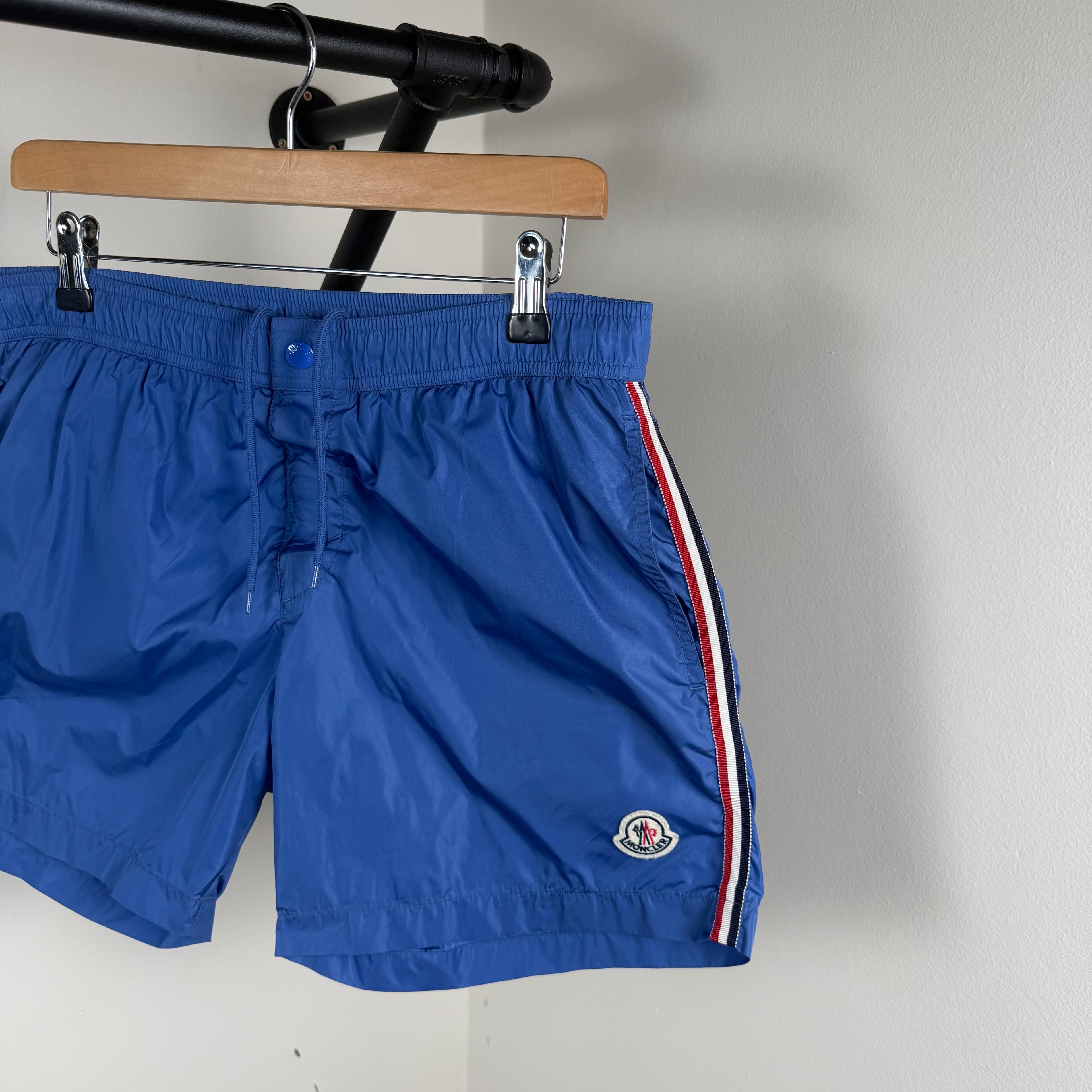 Moncler Blue Swimming Shorts - Large (32w)
