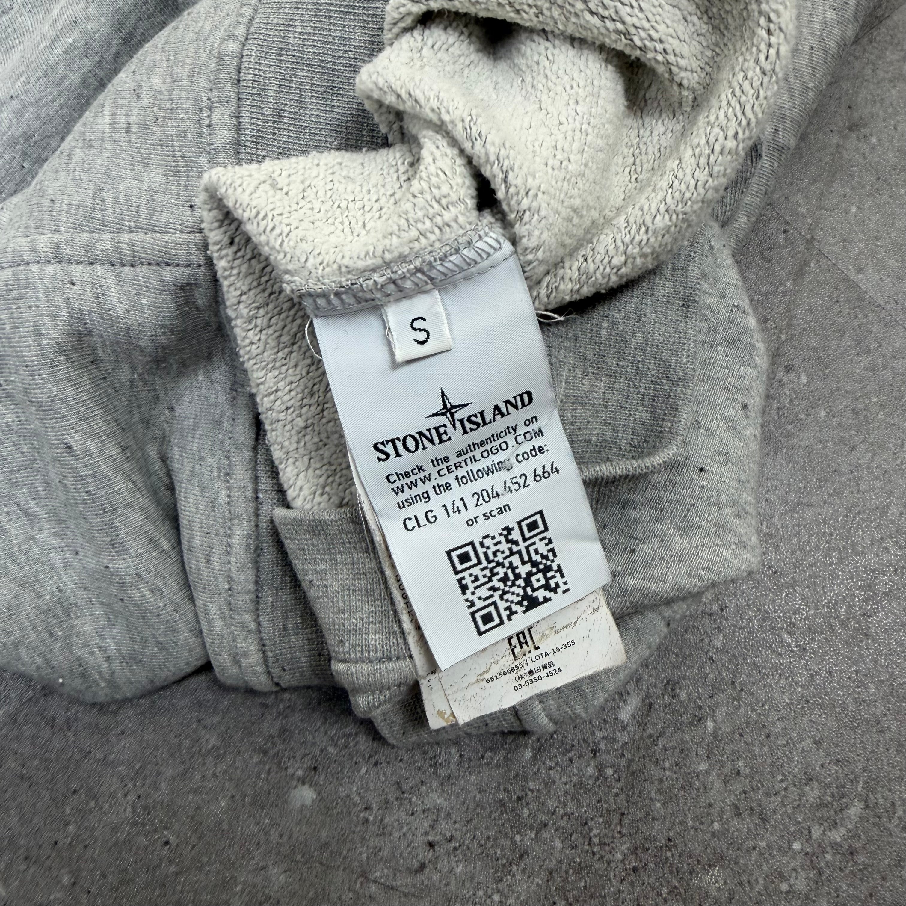 Stone Island Grey Crewneck - Small 19’’