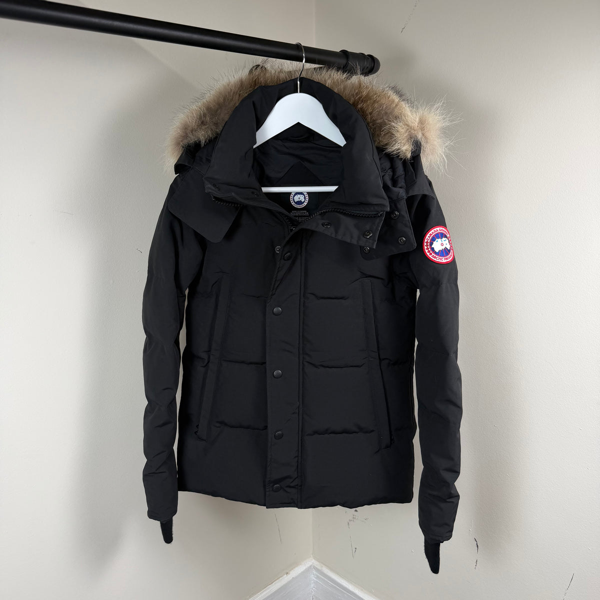 Canada Goose Wyndham Parka Black - XS Fusion 18.5’’