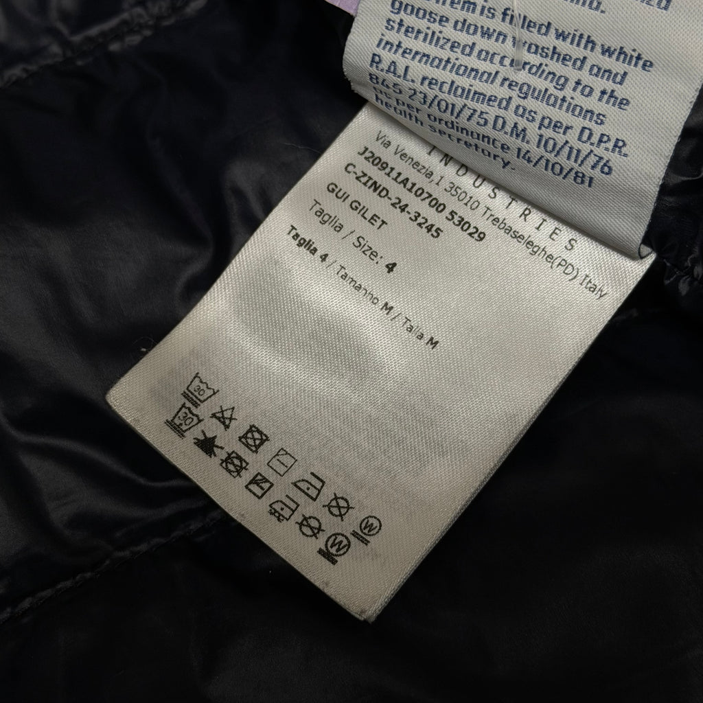 Moncler Gui Navy Gilet - Size 4 (Large 22’’)