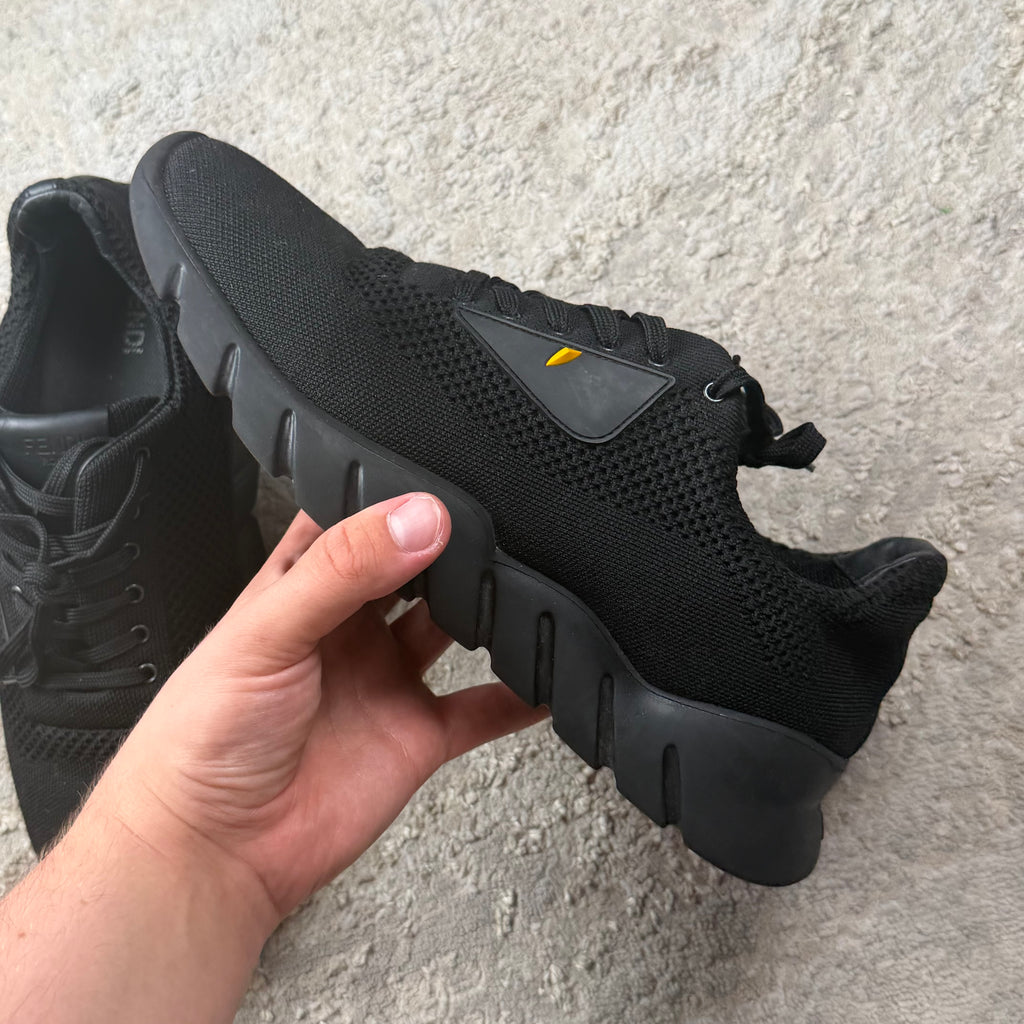 Fendi Bug Eye Black Trainer’s - 8.5/9UK