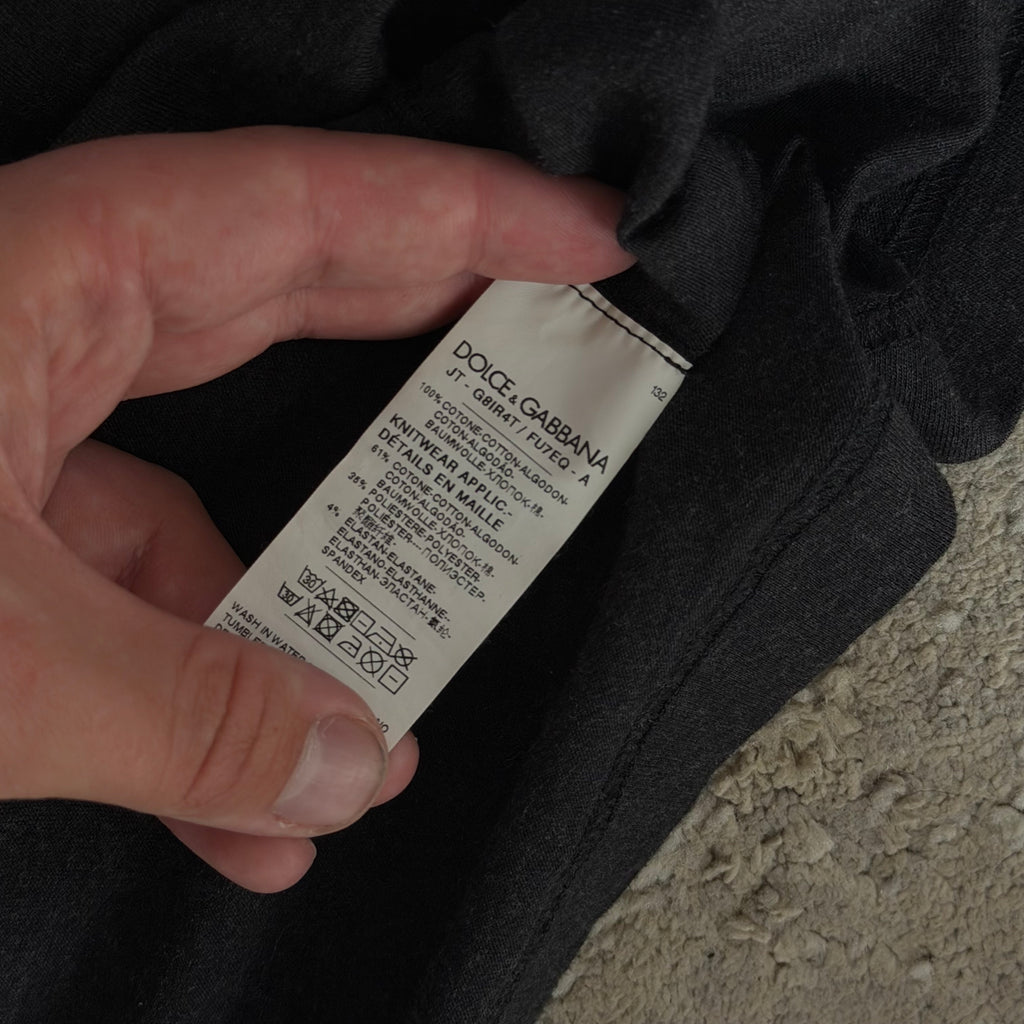 Dolce & Gabbana Grey T-Shirt - Large 20.5’’
