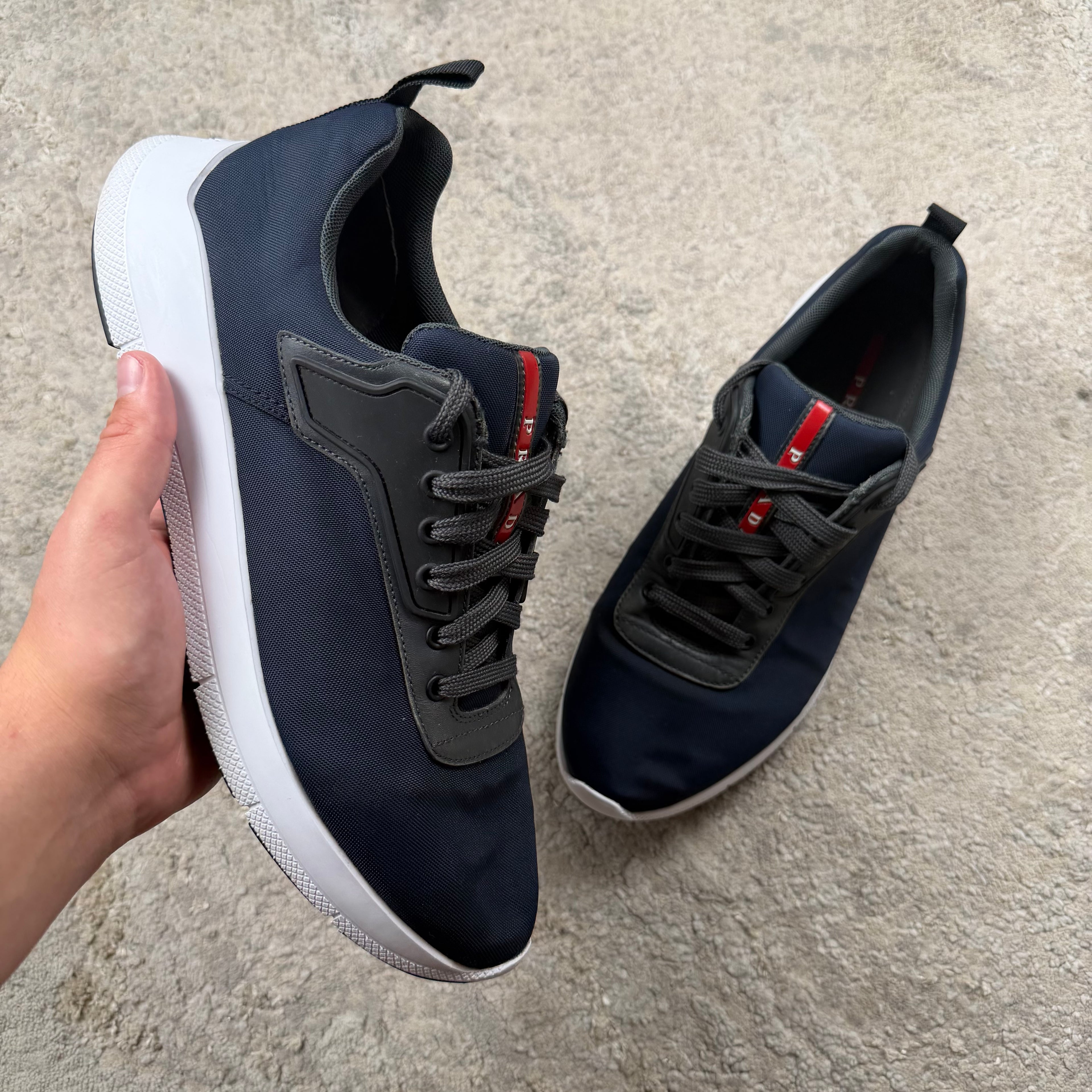 Prada Linea Rossa Trainer’s Navy - 9UK