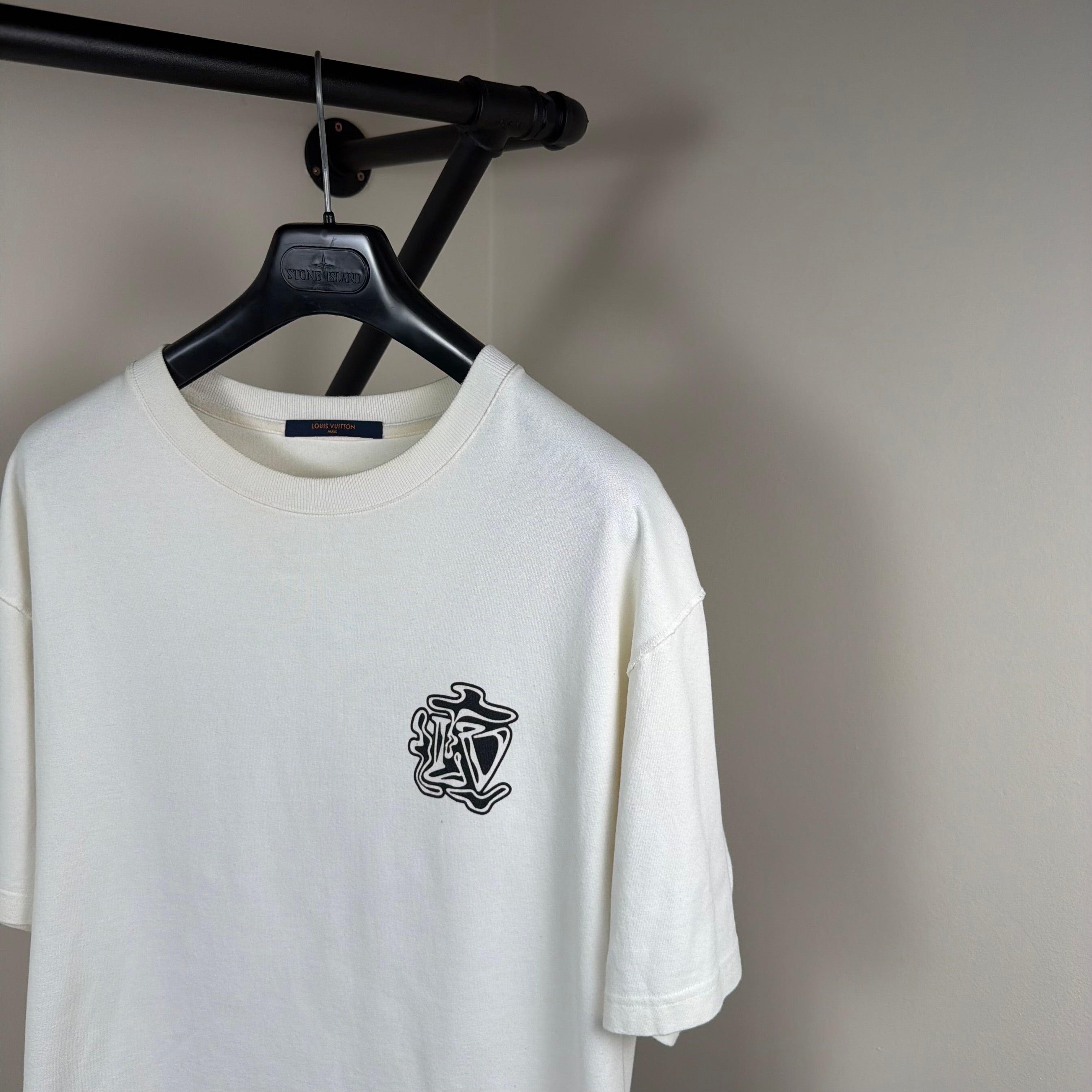 Louis Vuitton White Smoke T-Shirt - Large 22’’