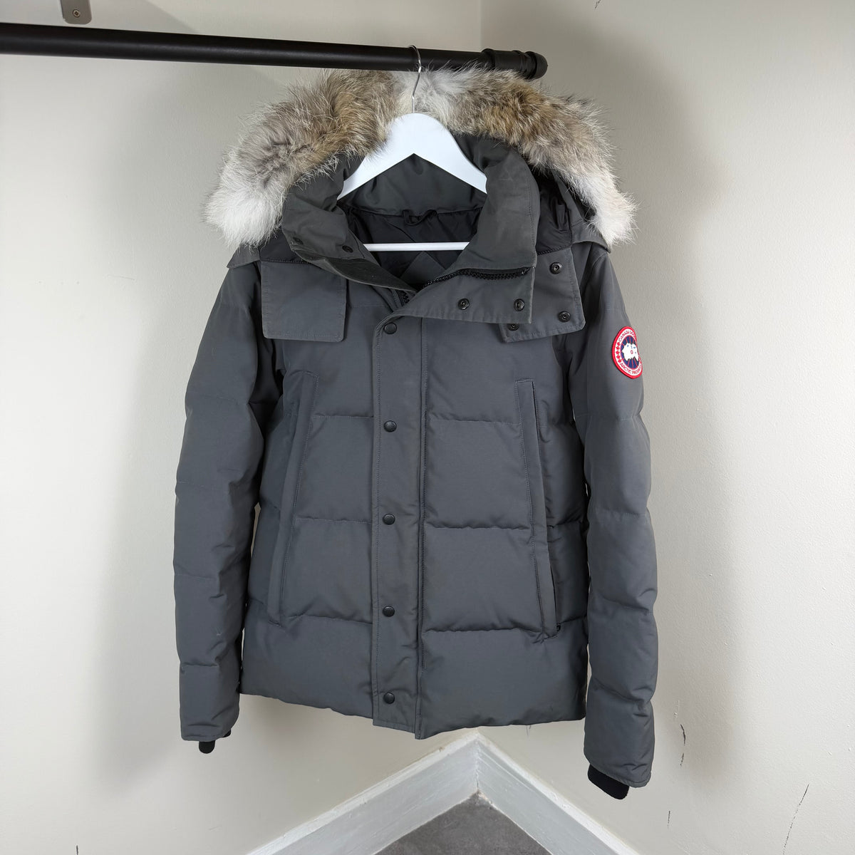 Canada Goose Grey Wyndham Parka - Medium 22’’