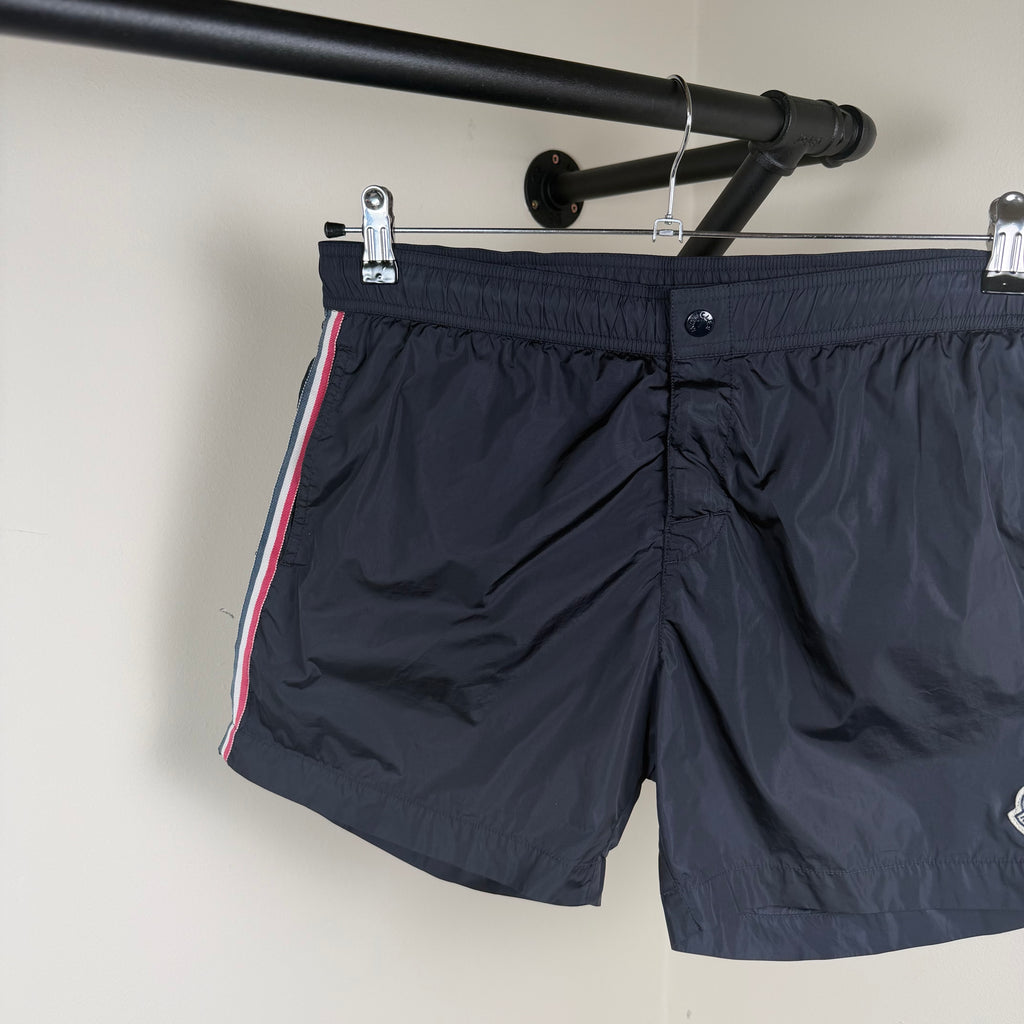 Moncler Navy Swimming Shorts - Large