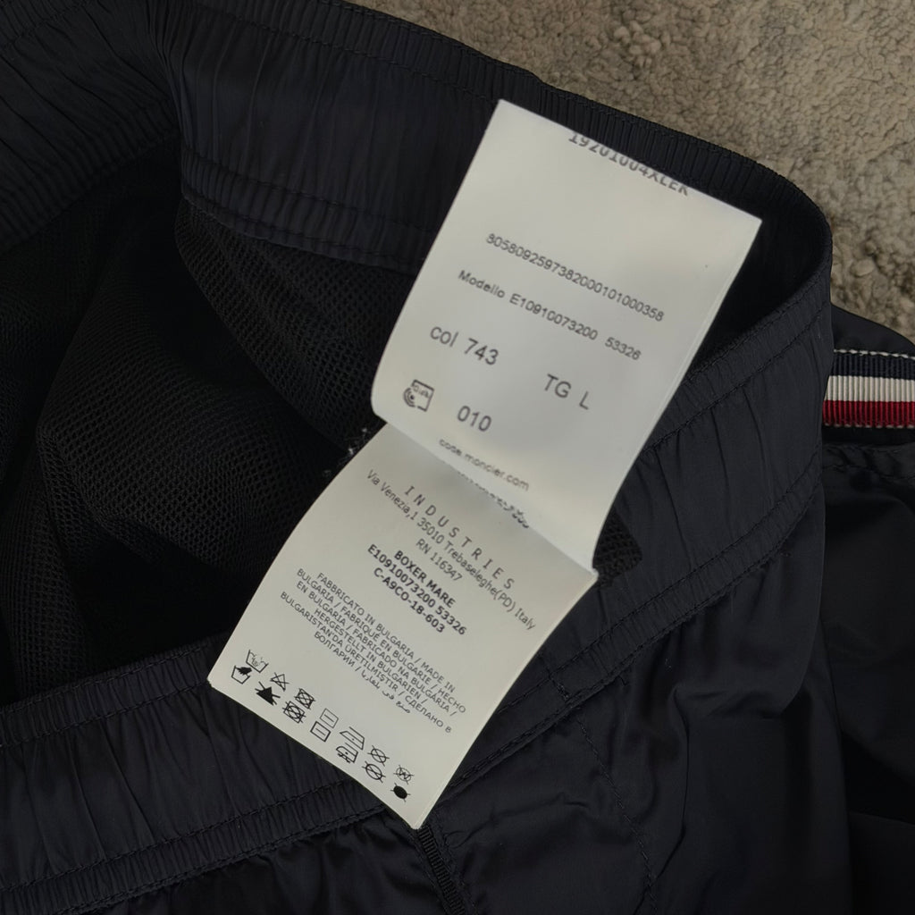 Moncler Navy Swimming Shorts - Medium
