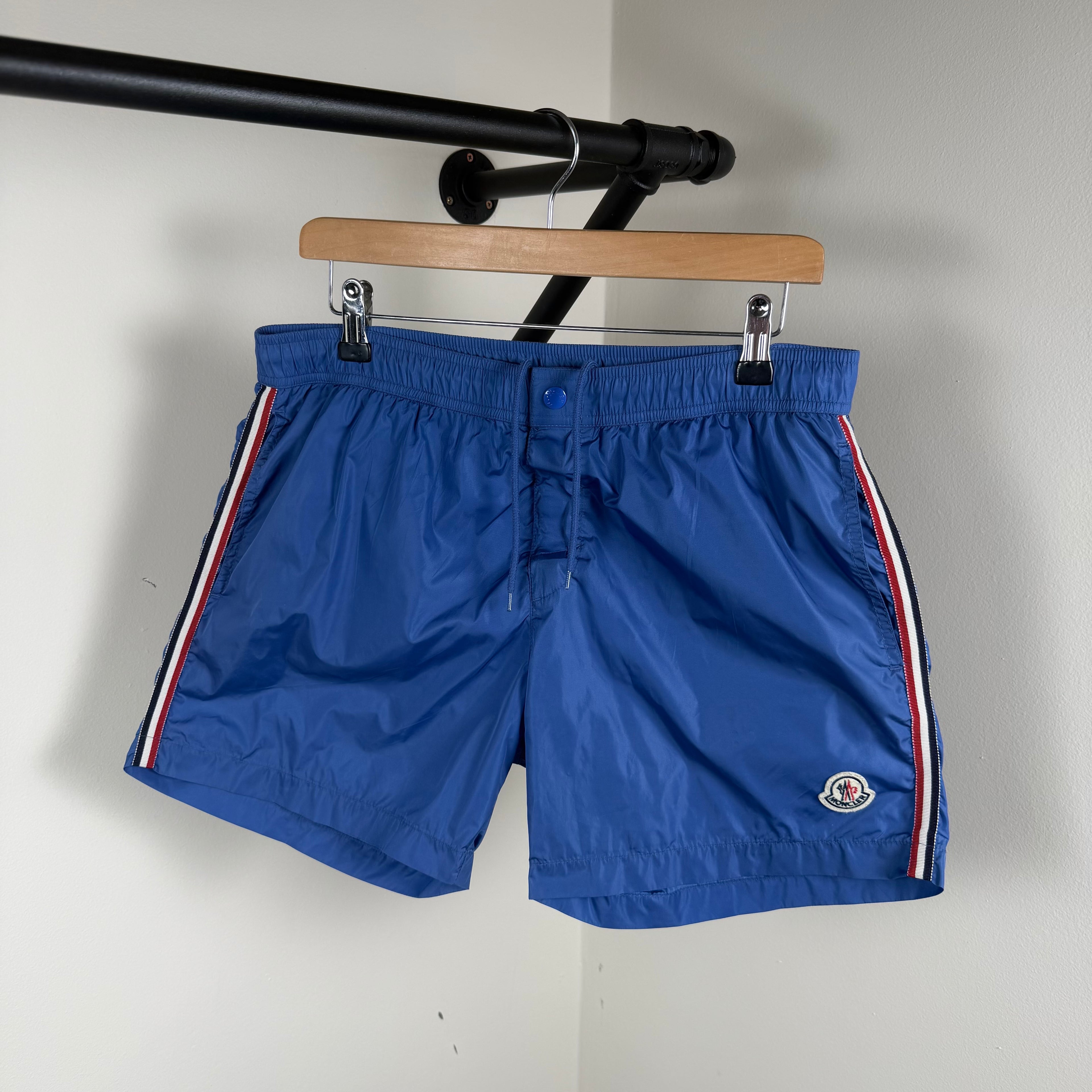 Moncler Blue Swimming Shorts - Large (32w)