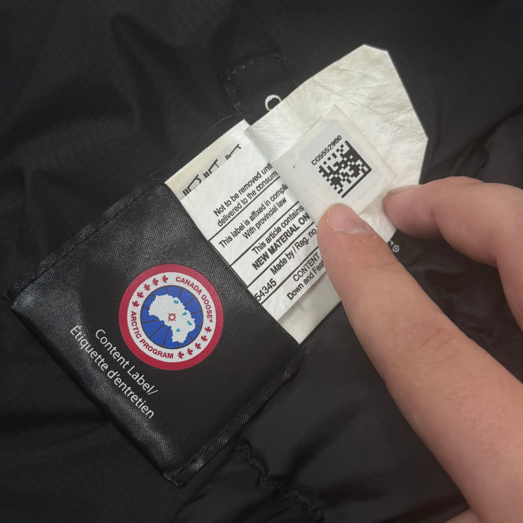 Canada Goose Lodge Jacket Black - Medium 21’’