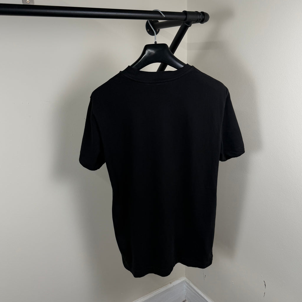 Moncler Black Graphic T-Shirt - Medium 20’’