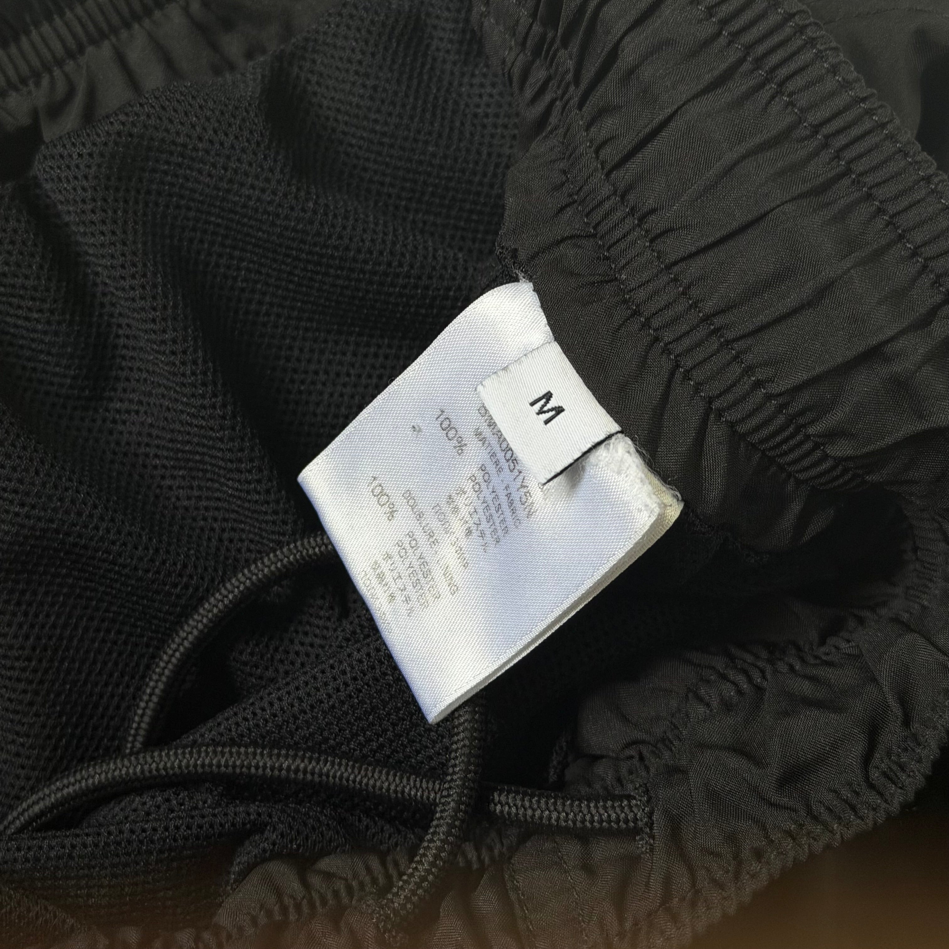 Givenchy Black Spell Out Swimming Shorts - Medium