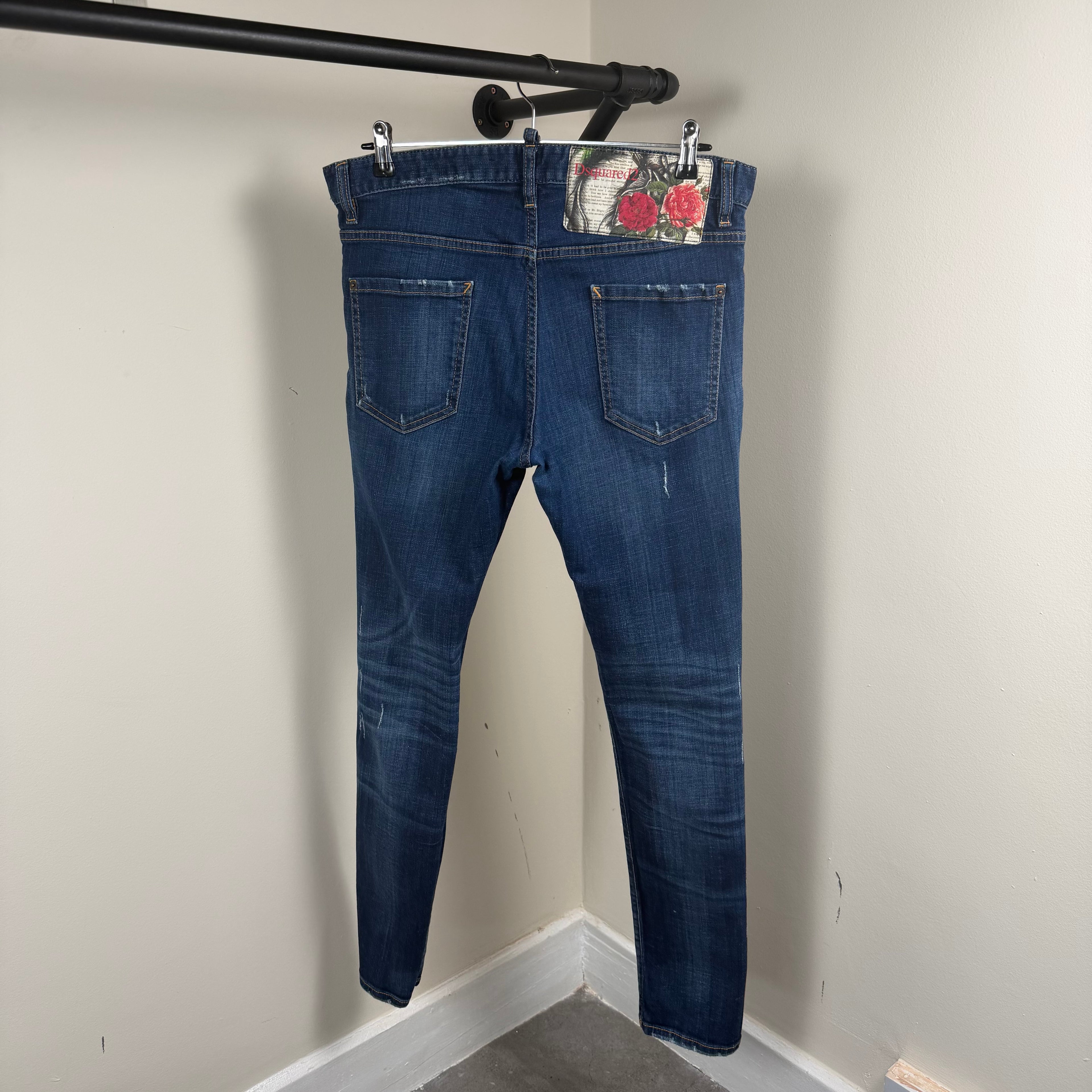 Dsqaured2 Blue Denim Jeans - 34W